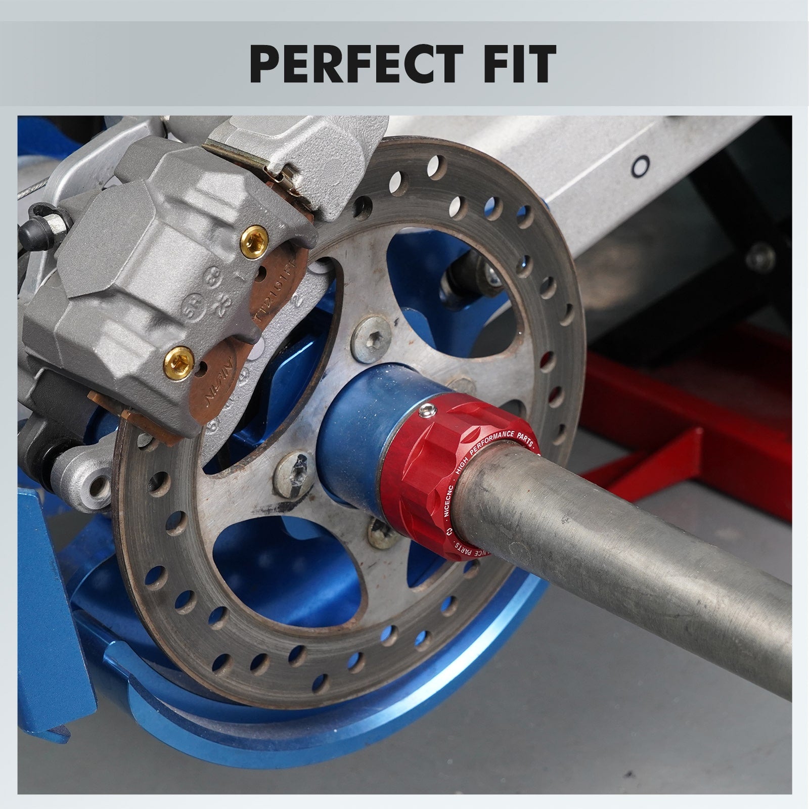 ATV Rear Wheel Axle Locking Nut #90179-36003-00 For Yamaha Raptor 700 2006-2024