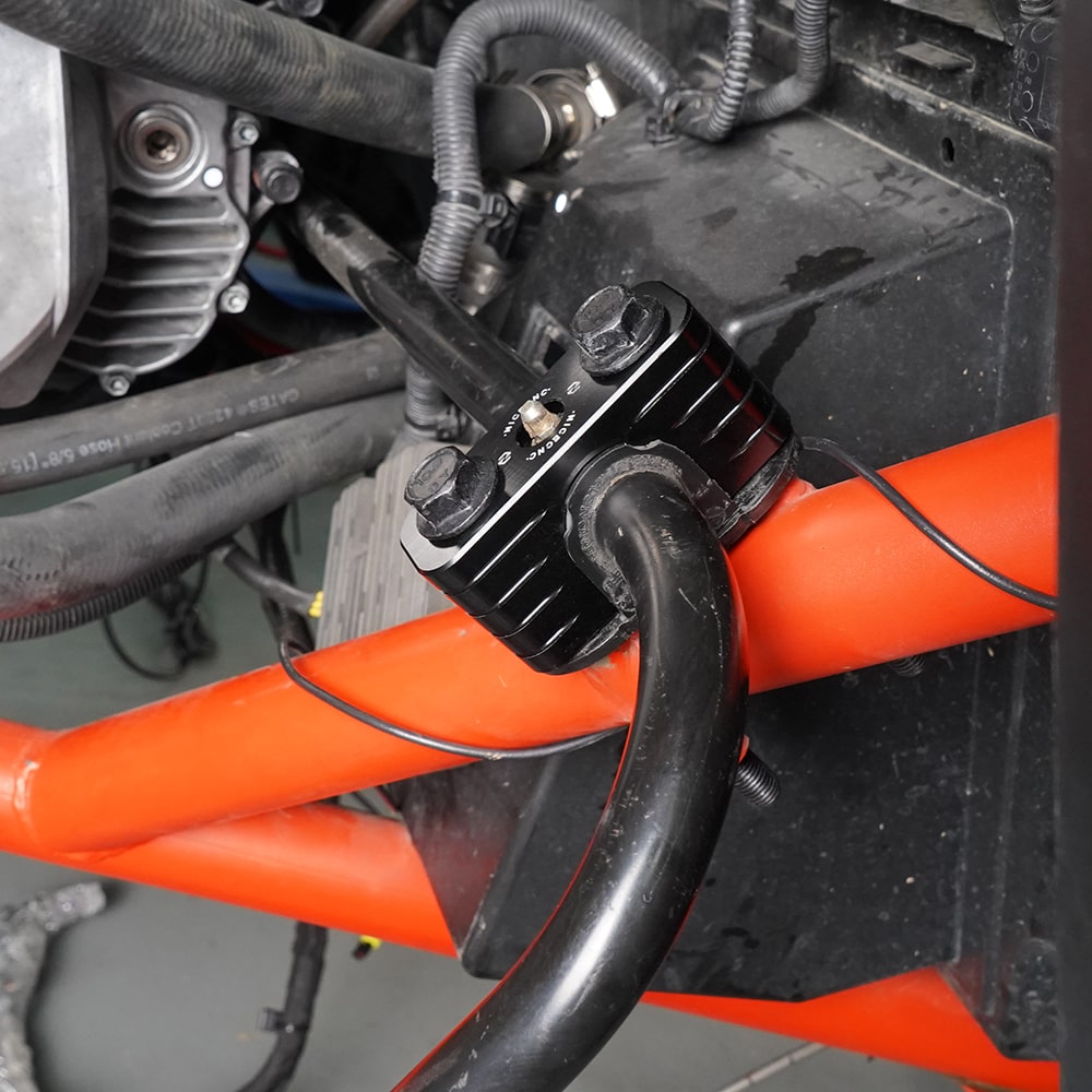 Pair UTV Rear Sway Bar Bushing Clamps Mounts Stabilizer Brackets For Can Am X3 2017-2022