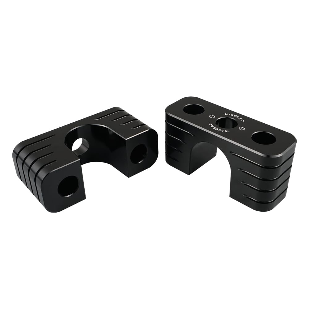 Pair UTV Rear Sway Bar Bushing Clamps Mounts Stabilizer Brackets For Can Am X3 2017-2022