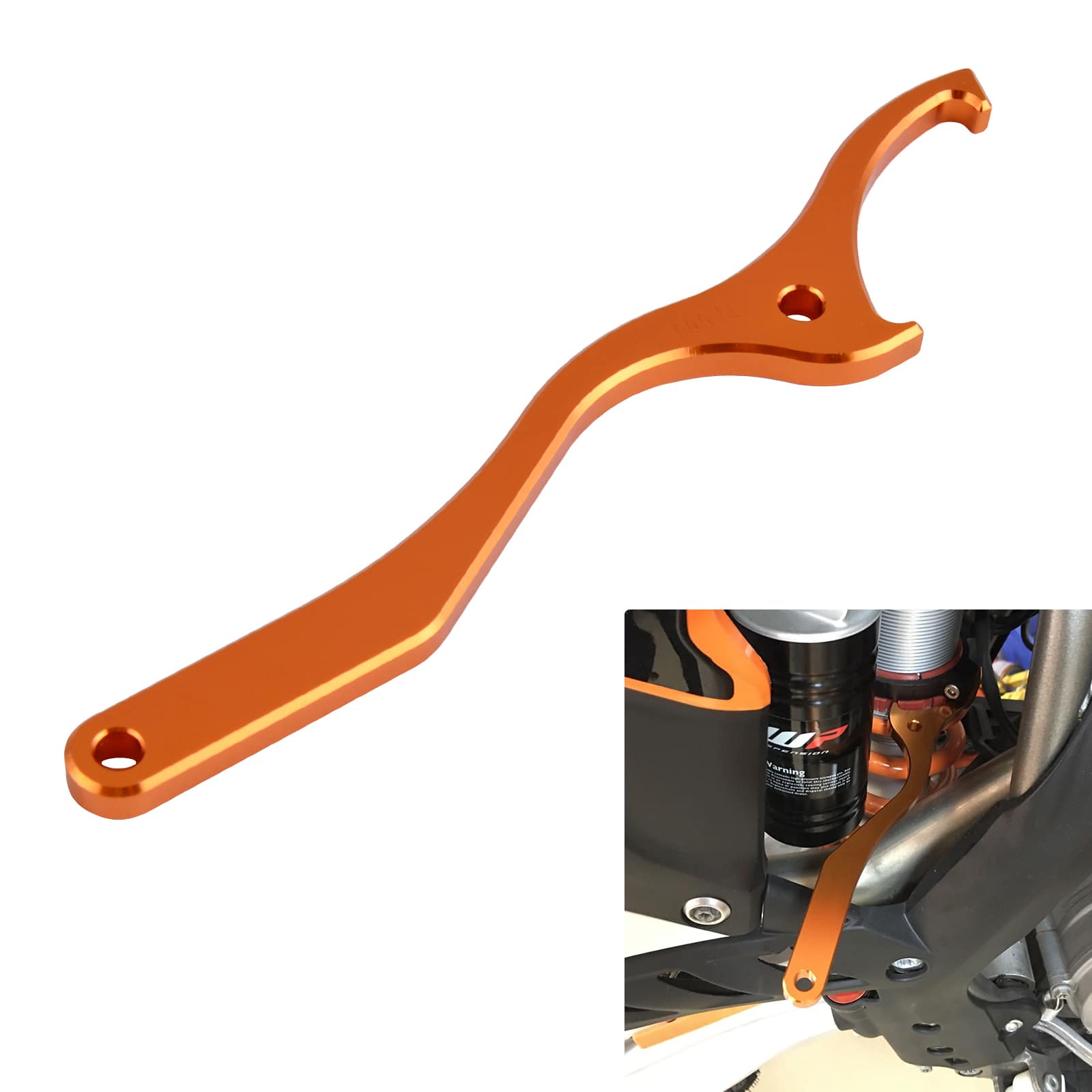 Rear Damping Shock Spanner Wrench For KTM 350 EXC-F 2012-2015