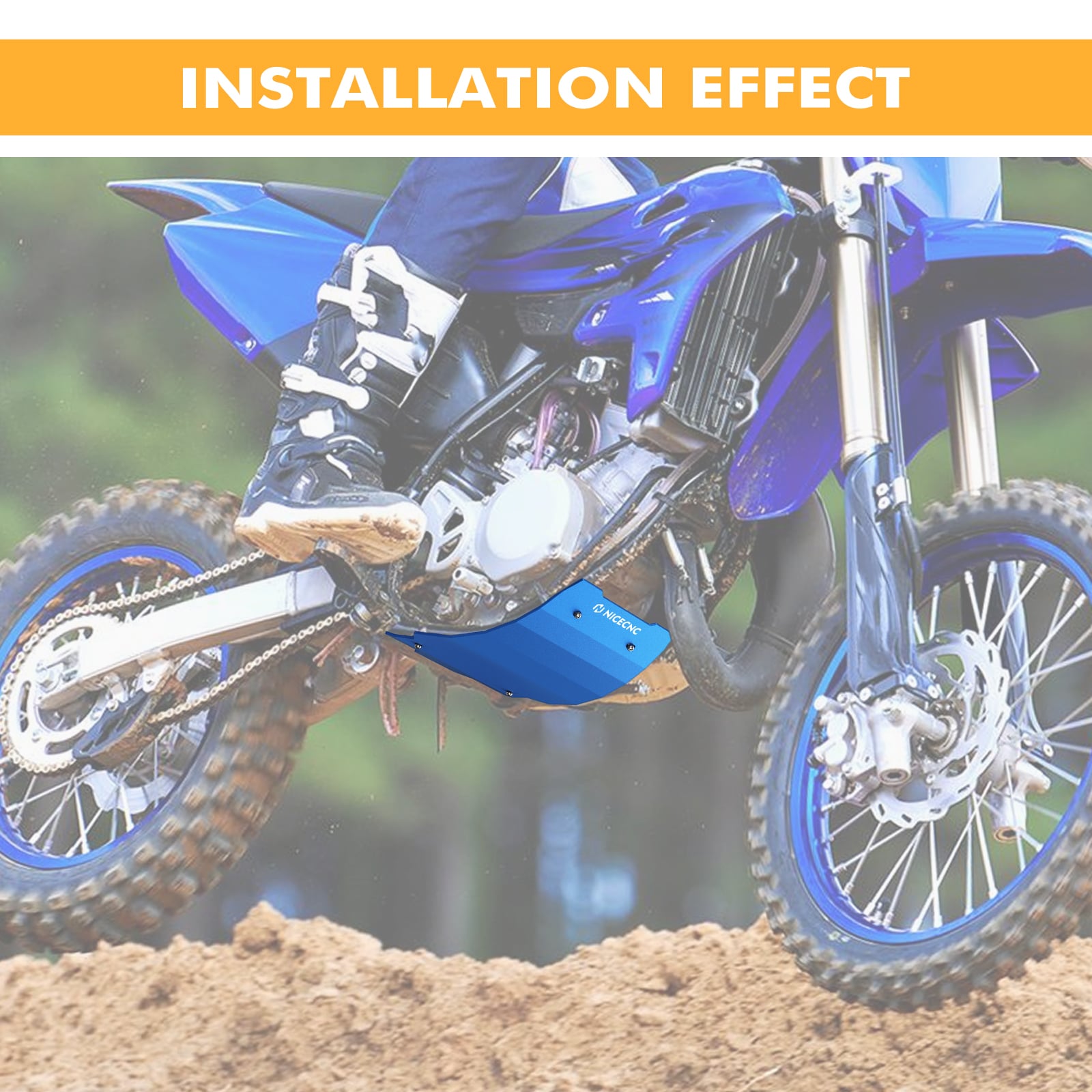 Skid Plate Bottom Guard for Yamaha YZ85 2002-2022