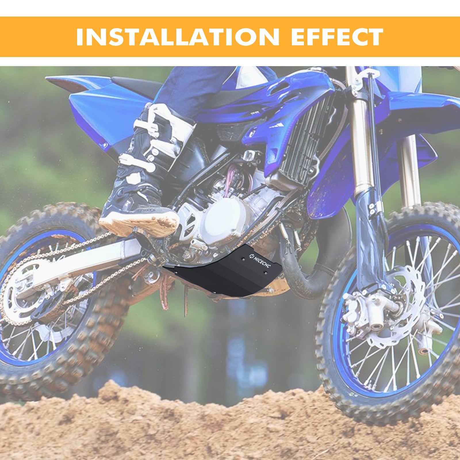 Skid Plate Bottom Guard for Yamaha YZ85 2002-2022