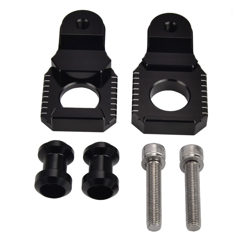 Rear Axle Block Sliders Chain Adjuster for Suzuki GSXR600 750 1000