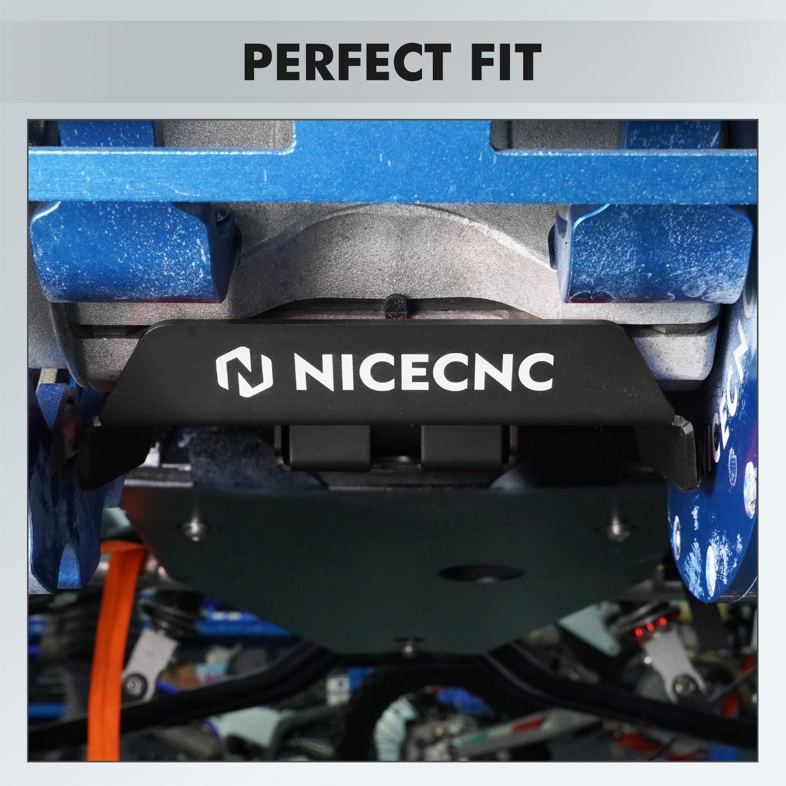 ATV Swing Arm Skid Plate Guard Protector Thickened For Yamaha Raptor 700R 2013-2024