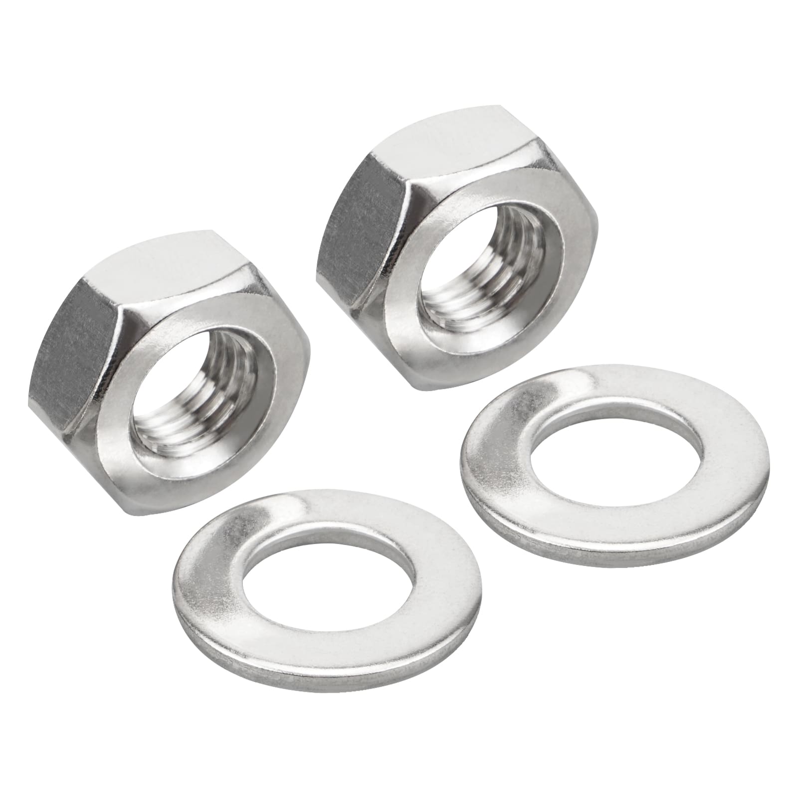 ATV Wheel Lug Flange Nuts Washers Kit For Yamaha Banshee 350