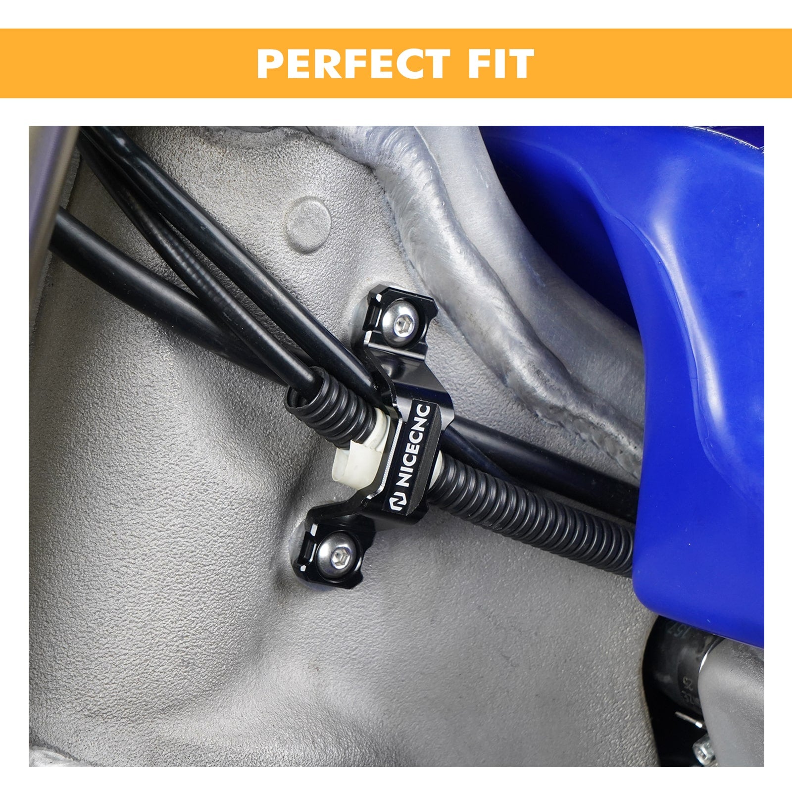 Wire Harness Clamp For Yamaha YZ125 2005-2024 YZ250 2005-2024 YZ250X 2016-2023