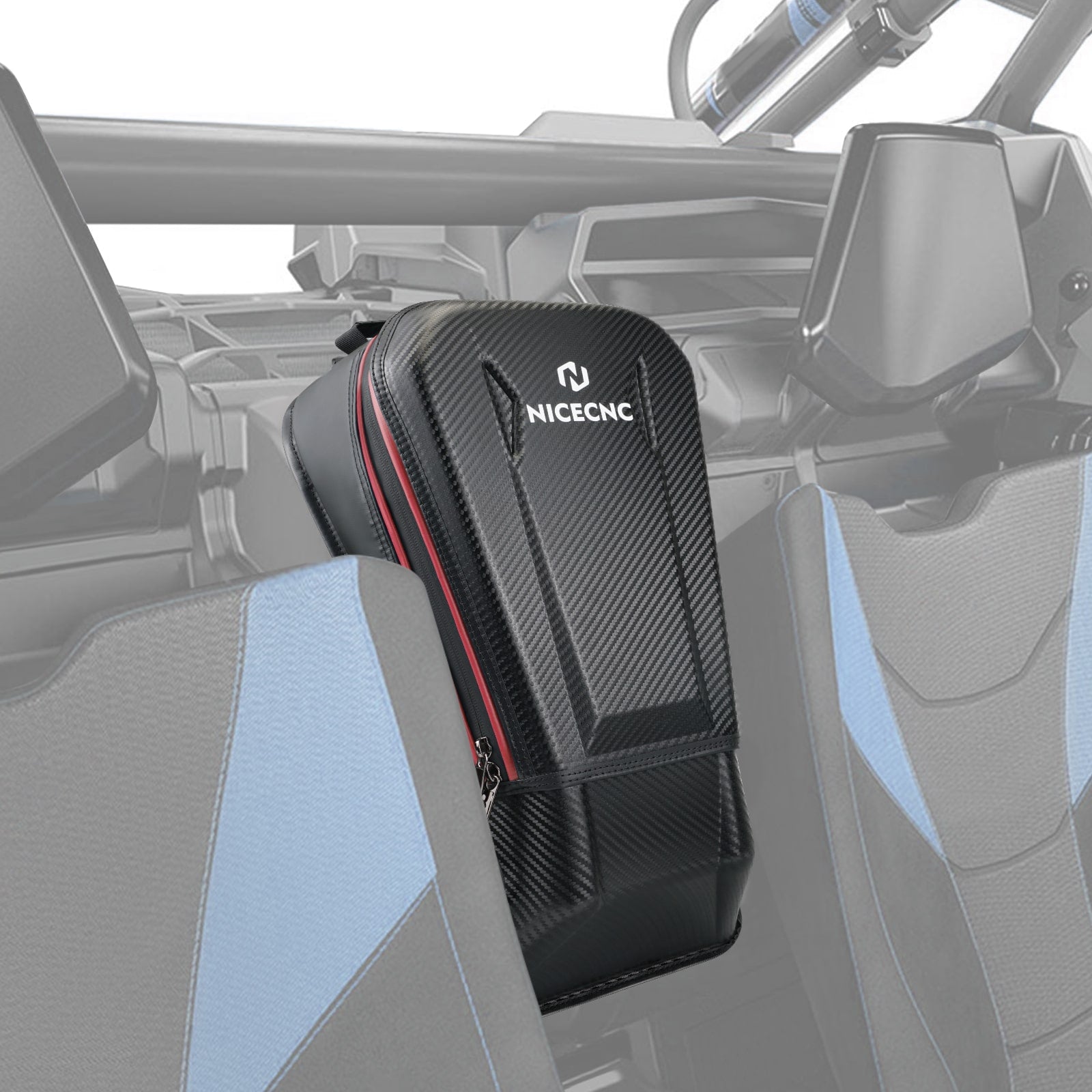 UTV Rear Seat Center Bag Storage Bag Large Capacity For Can Am Maverick X3 2017-2023