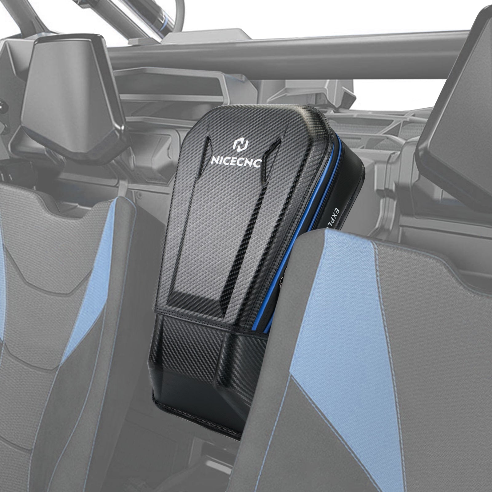 UTV Rear Seat Center Bag Storage Bag Large Capacity For Can Am Maverick X3 2017-2023