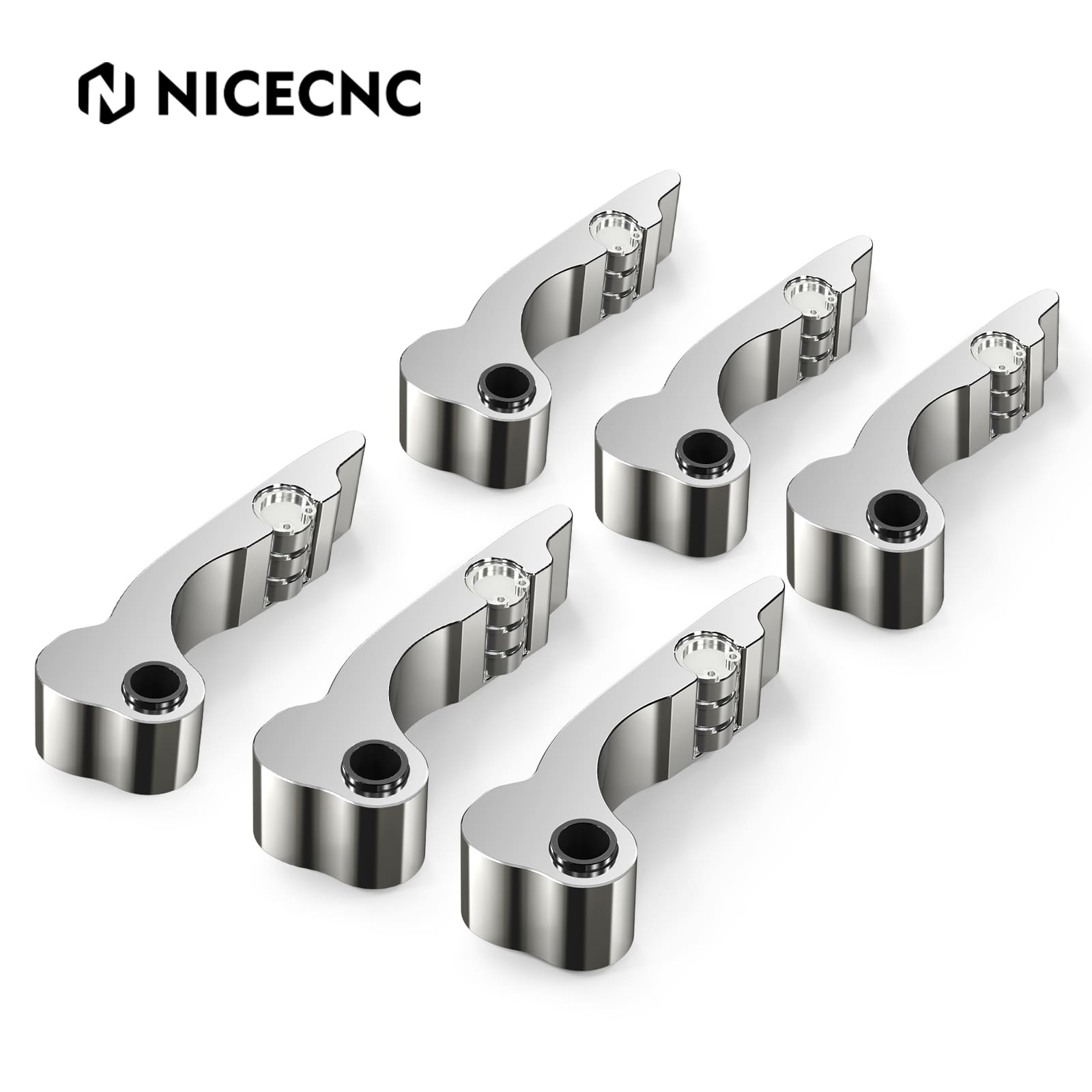 6PCS Primary Drive Adjustable Clutch Weights For Can Am Maverick X3 2017-2022