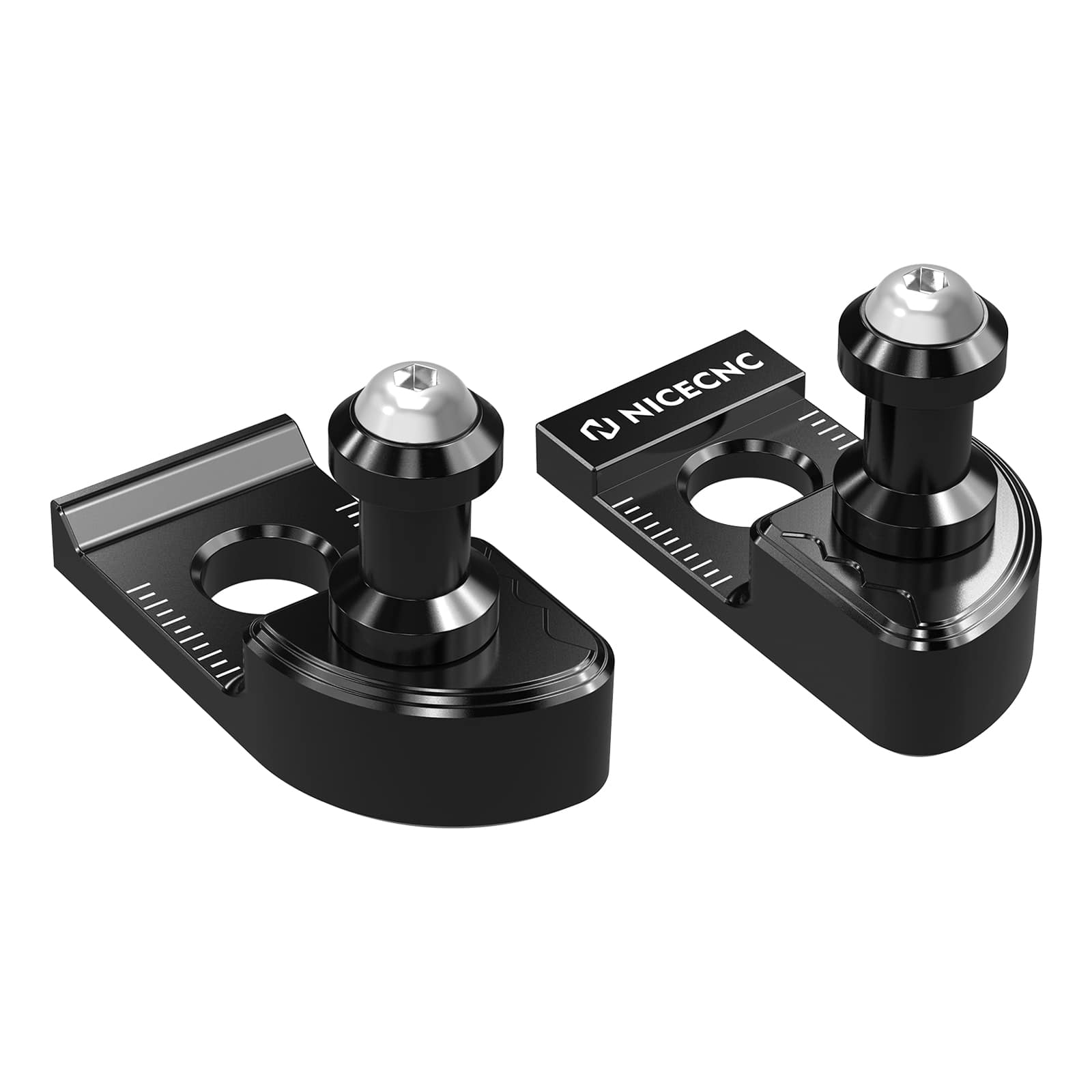 Chain Adjuster Blocks & Swingarm Spools Slider for Yamaha Tenere700 2019-2024 XSR900 Tracer 900 FJ09