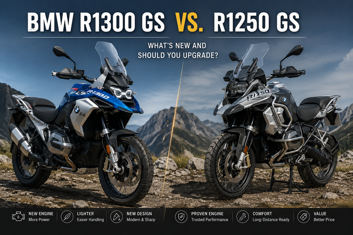 BMW R 1300 GS vs R 1250 GS: Is It Really Worth the Upgrade?