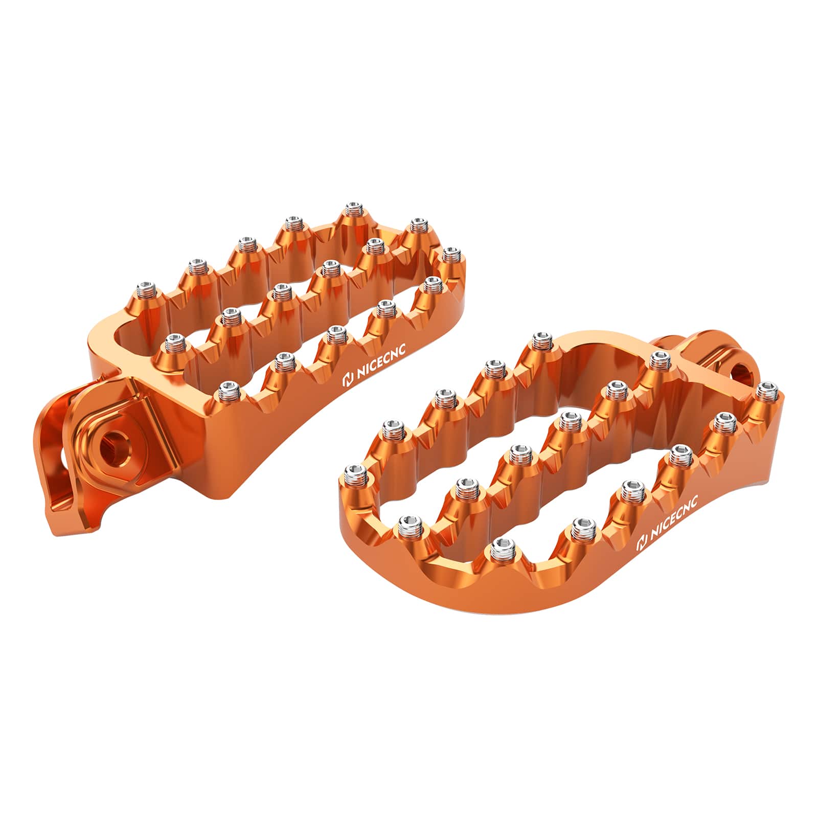 Forged 0° Flat Foot Pegs For KTM 390 Adventure 2020-2023