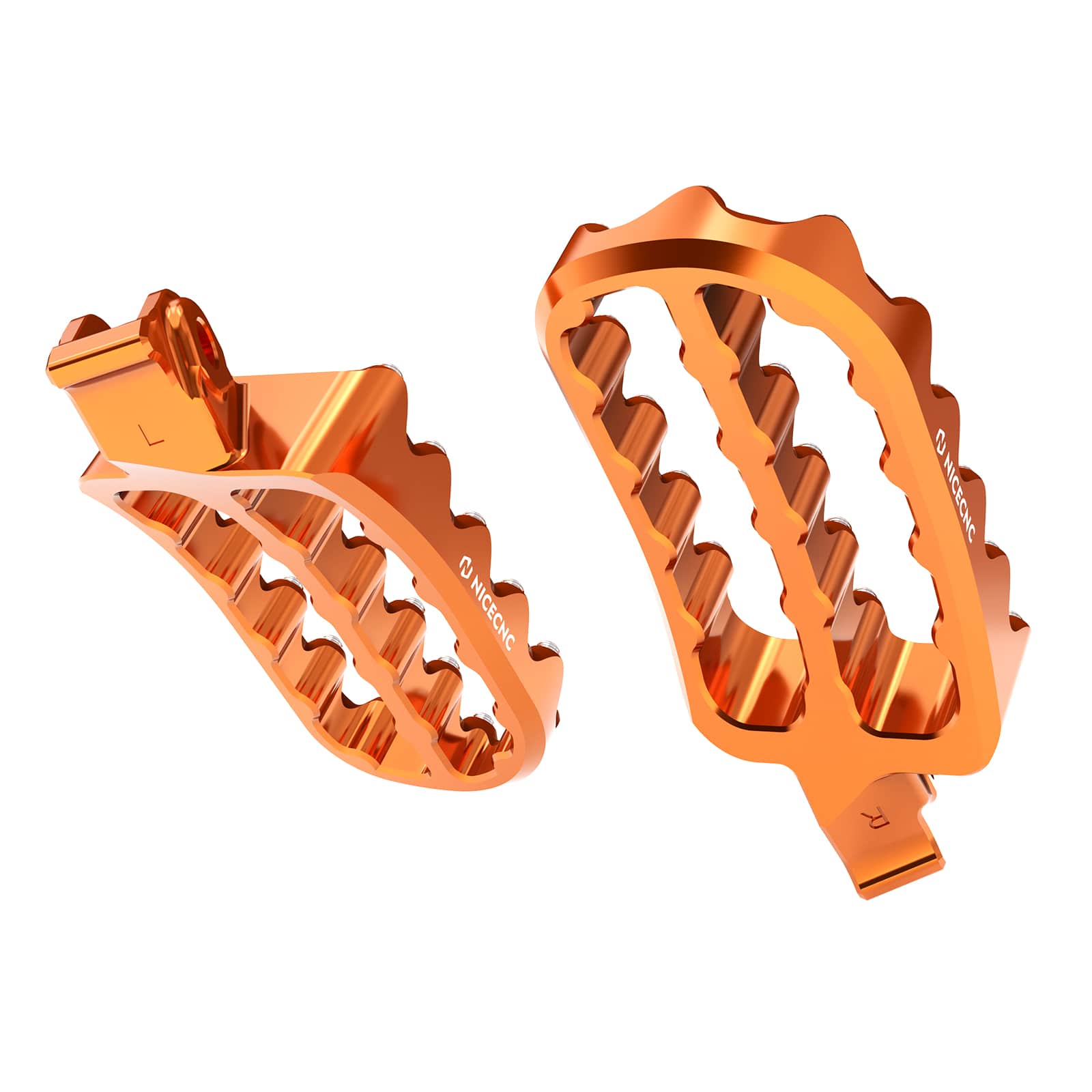 Forged 0° Flat Foot Pegs For KTM 390 Adventure 2020-2023