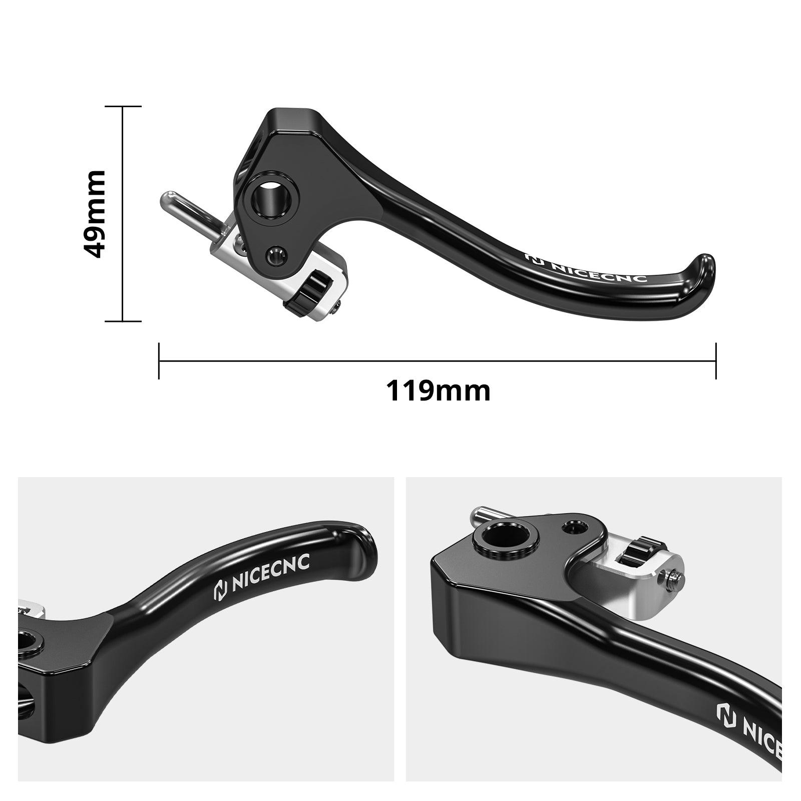 Shorty Brake Clutch Lever Set For Husqvarna TE FE TX FX Gas Gas EC EX MC F Braktec System