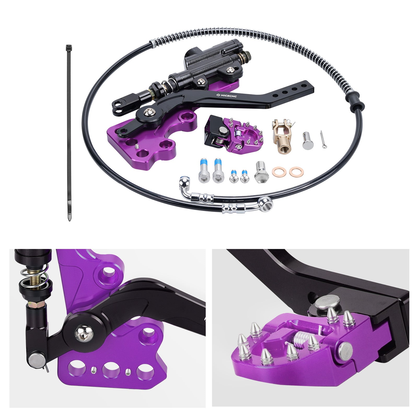 Hydraulic Rear Foot Brake For Surron Light Bee X / S Segway X160 X260