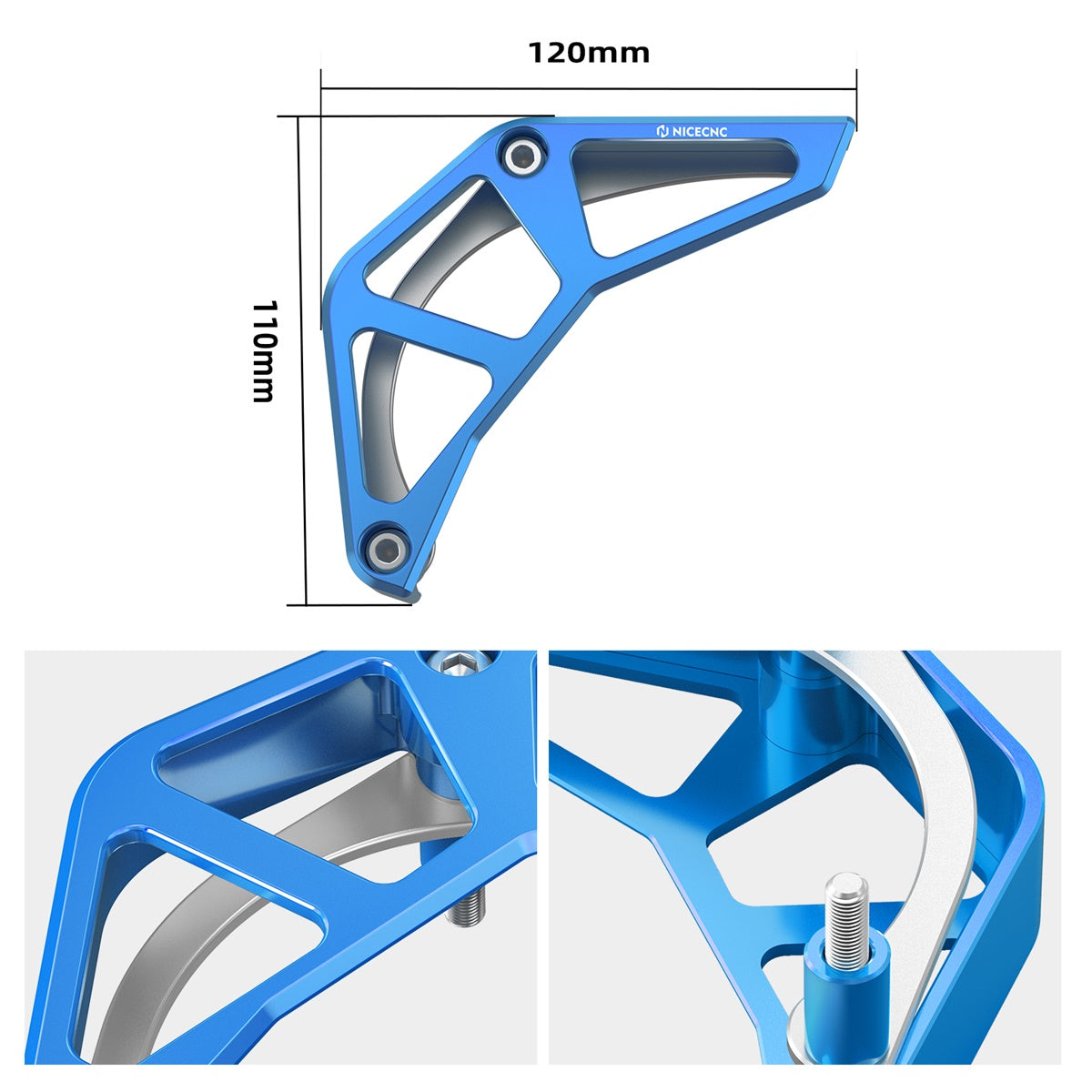 Front Sprocket Guard Chain Cover For Suzuki DRZ400S RZ400SM 2000-2024