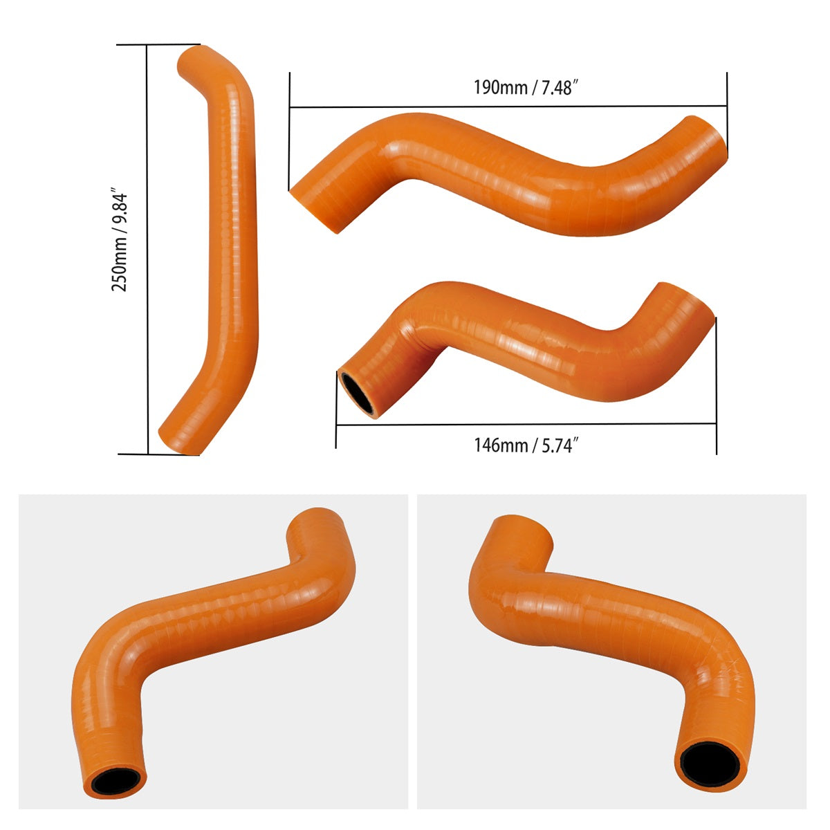 Radiator Hose Kit For KTM 450-500 EXC-F Husqvarna 450 FX FE Gas Gas 2024