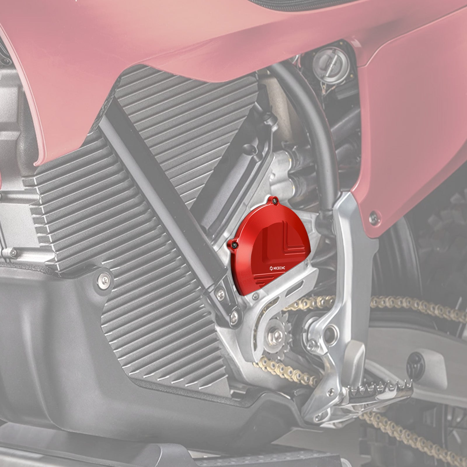 Left Motor Cover Guard For Stark Varg MX / EX 2024-2025