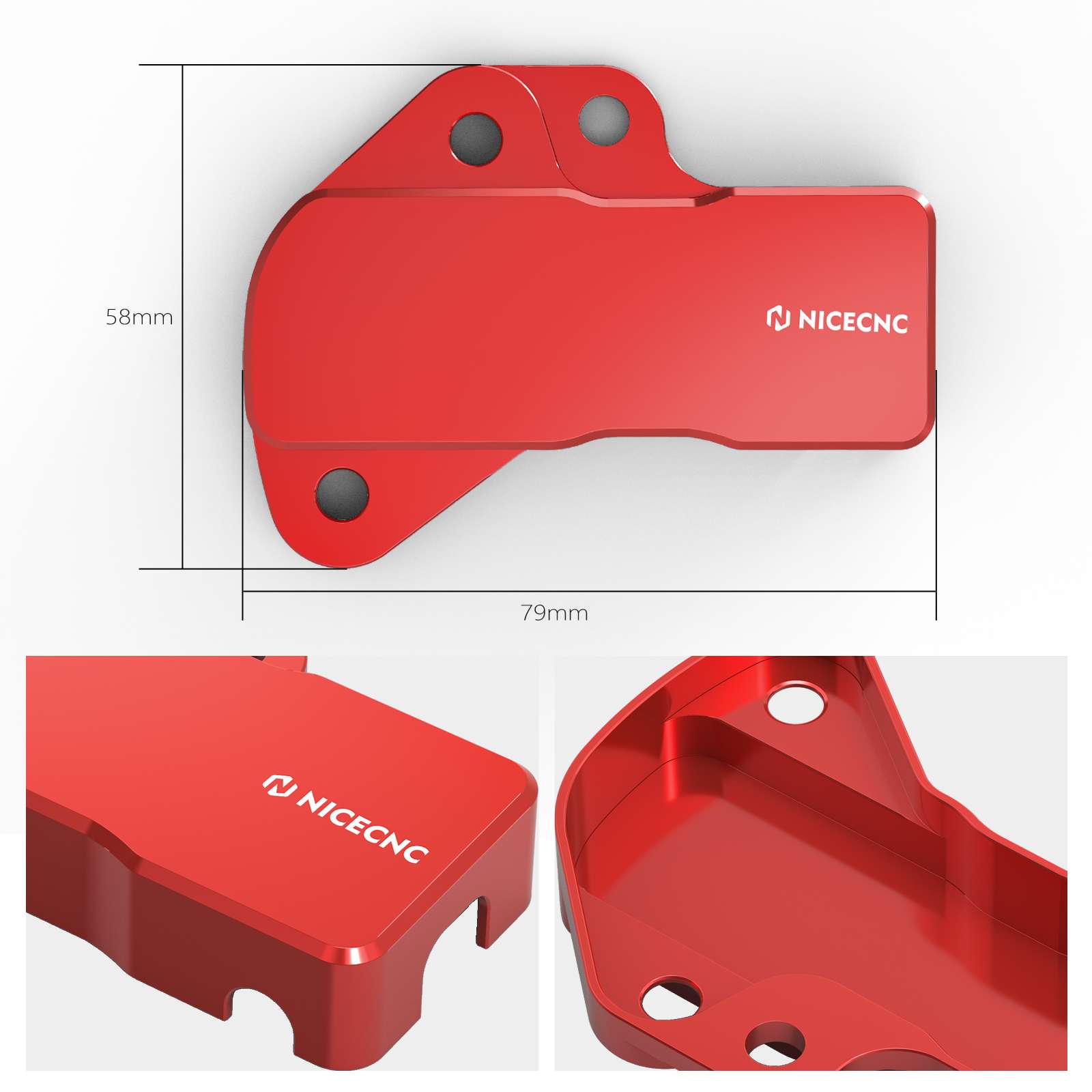 NICECNC TPS Guard | Dirt Bike Engine Parts | Husqvarna TE300i