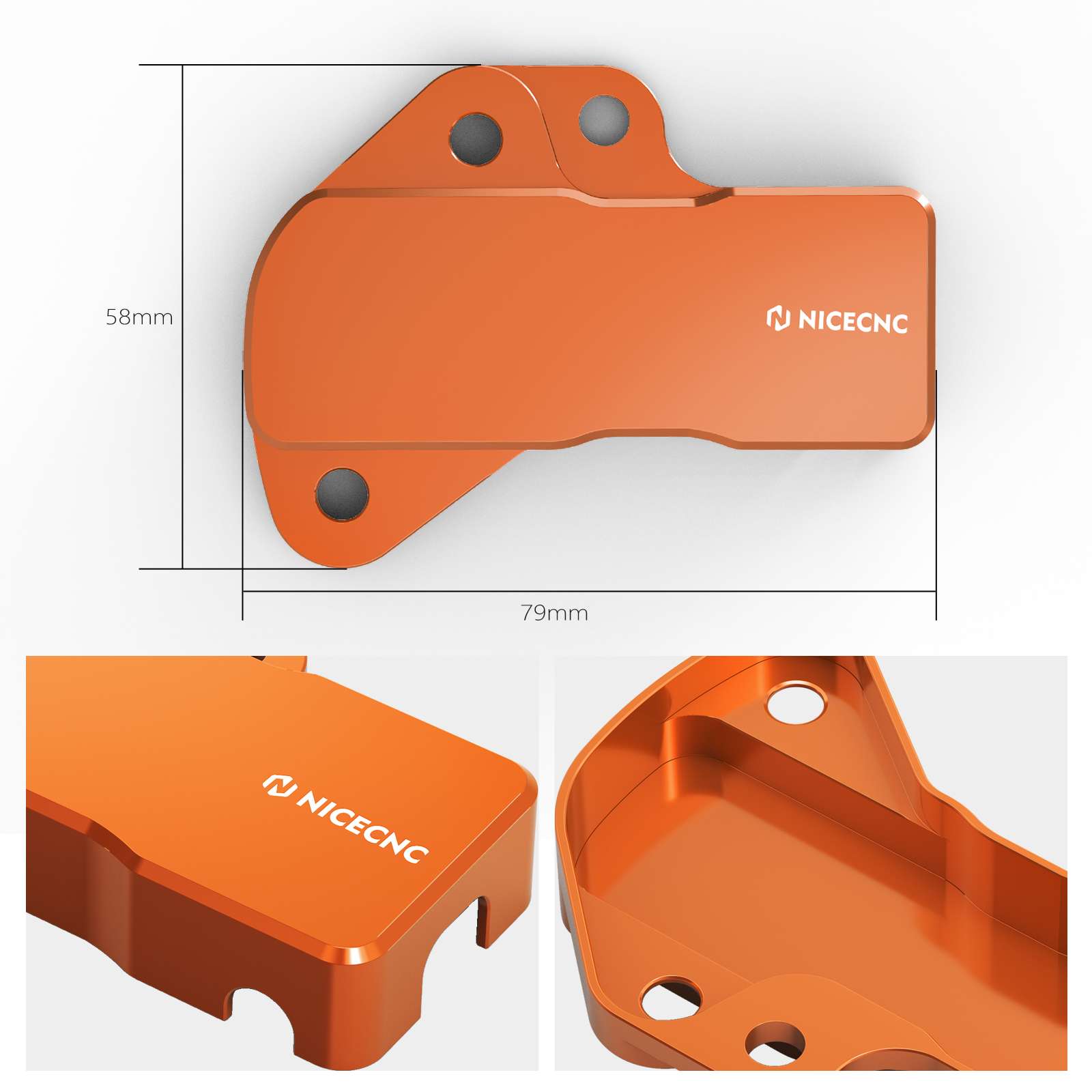 NICECNC TPS Guard | Dirt Bike Engine Parts | Husqvarna TE300i