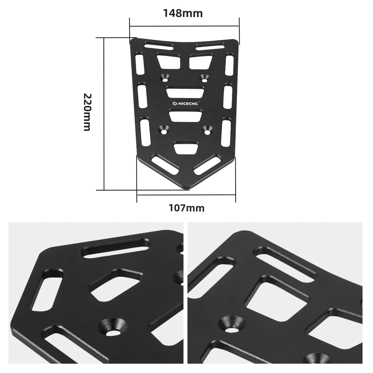 Universal Tail Rack For Dirt Dualsport Enduro Bikes