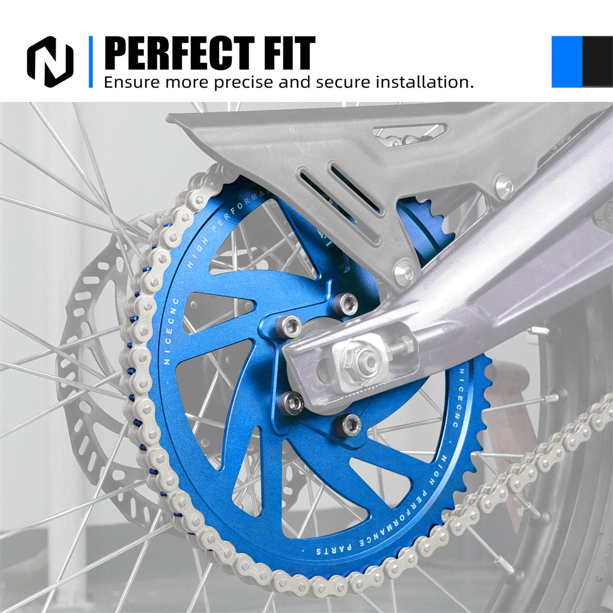 58T Rear Sprocket For Surron Light Bee X/ S/ L1E Segway X160 X260