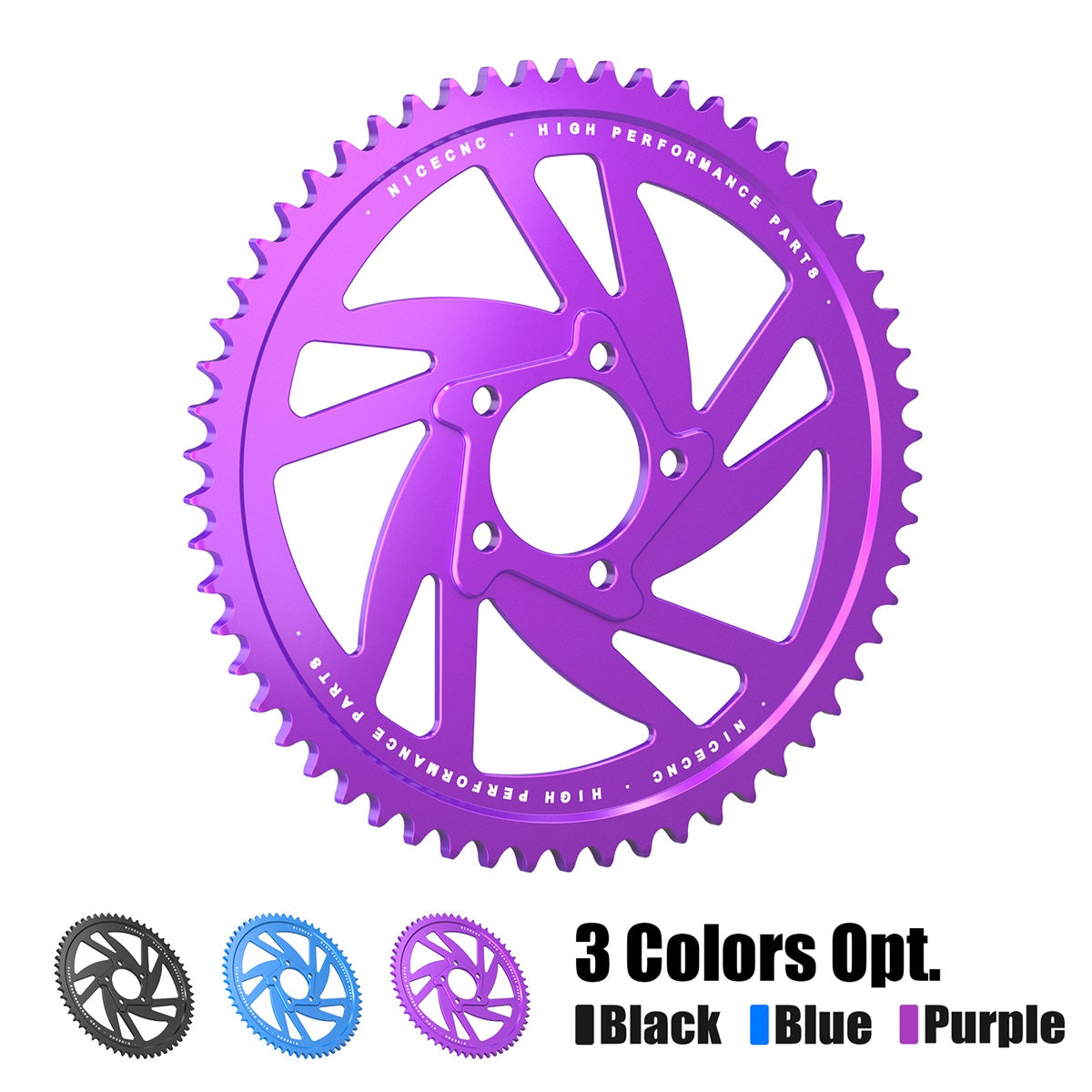 58T Rear Sprocket For Surron Light Bee X/ S/ L1E Segway X160 X260