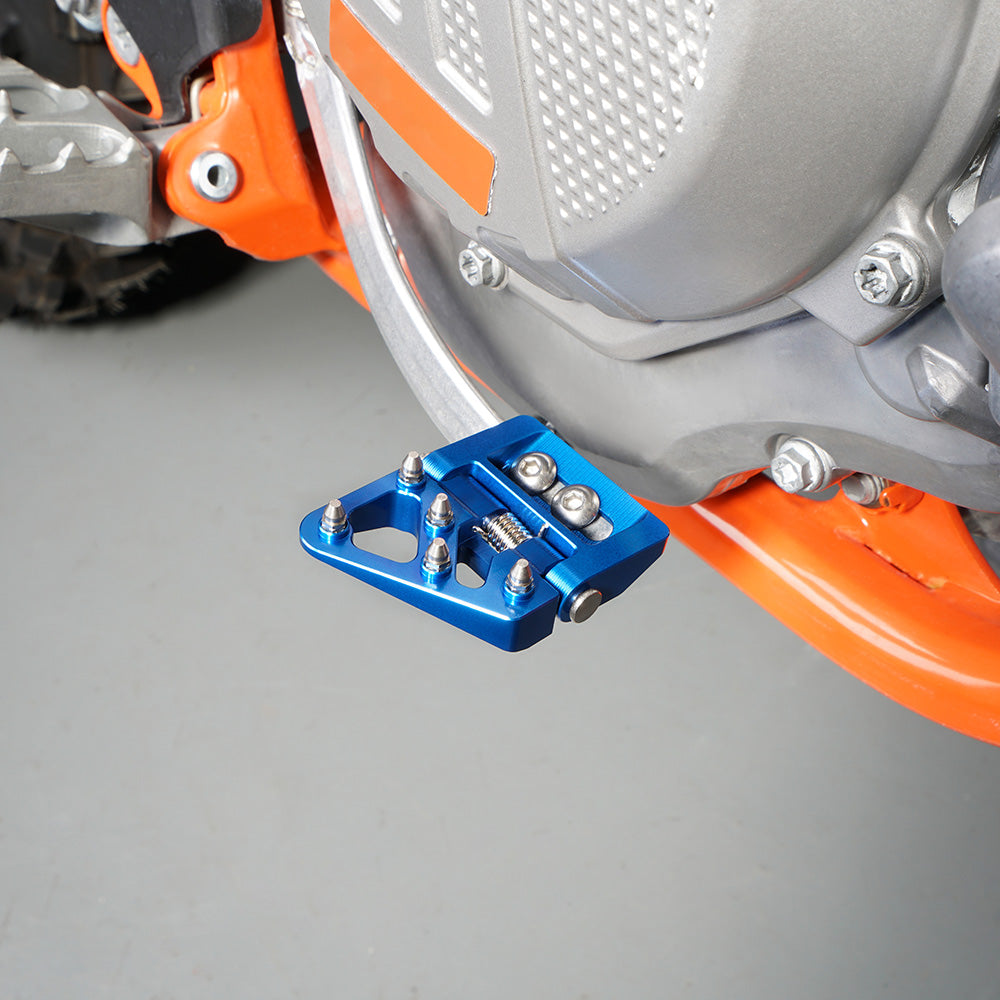 Folding Brake Pedal Tip For KTM 125-500 XC/SXF/EXC Husqvarna 125-501 TE/TC/FC 17-24 GasGas EX/ EC/ MC 125-300 21-24