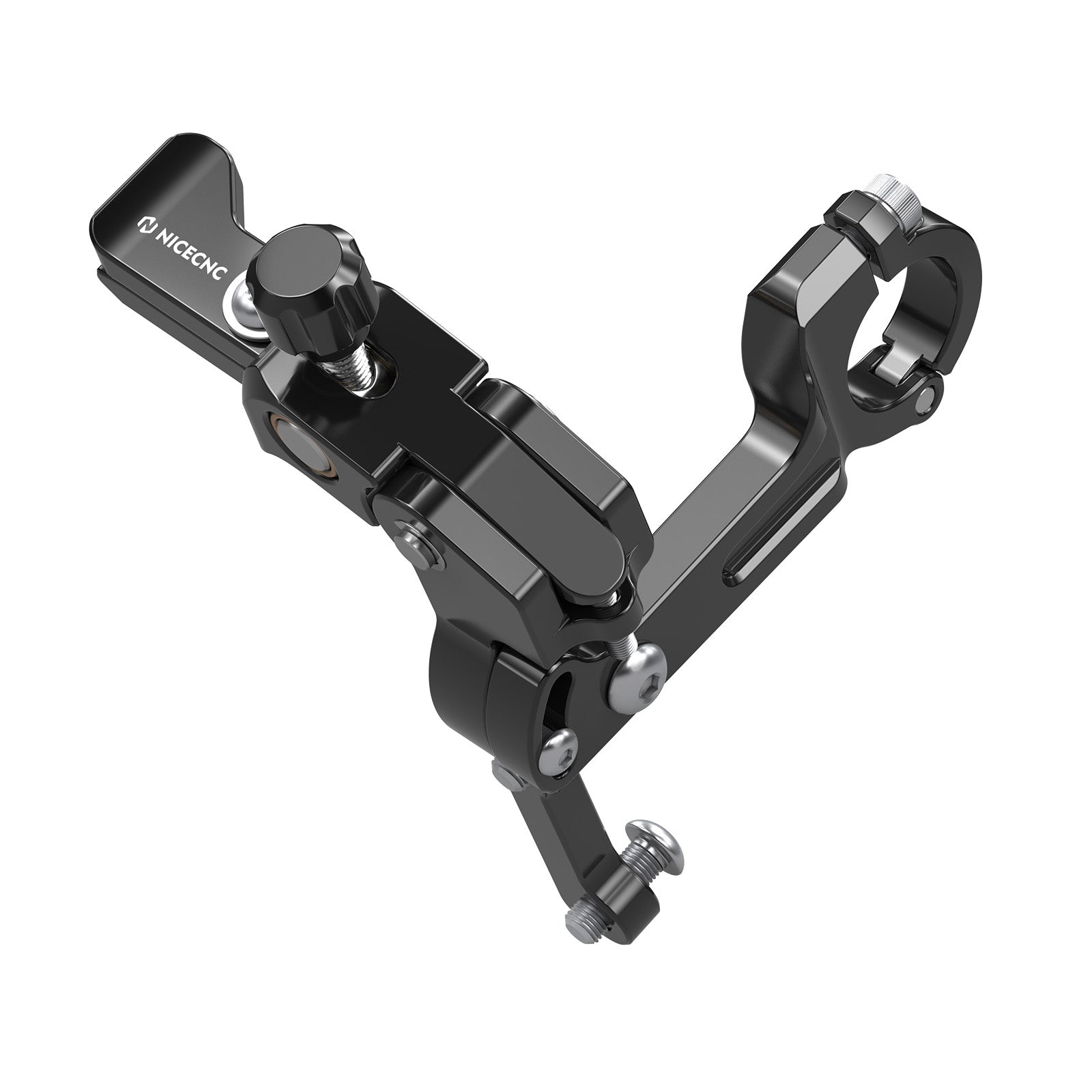 Universal Left Thumb Brake Assembly For 125cc to 1400cc Road Track Super Adventure Bikes