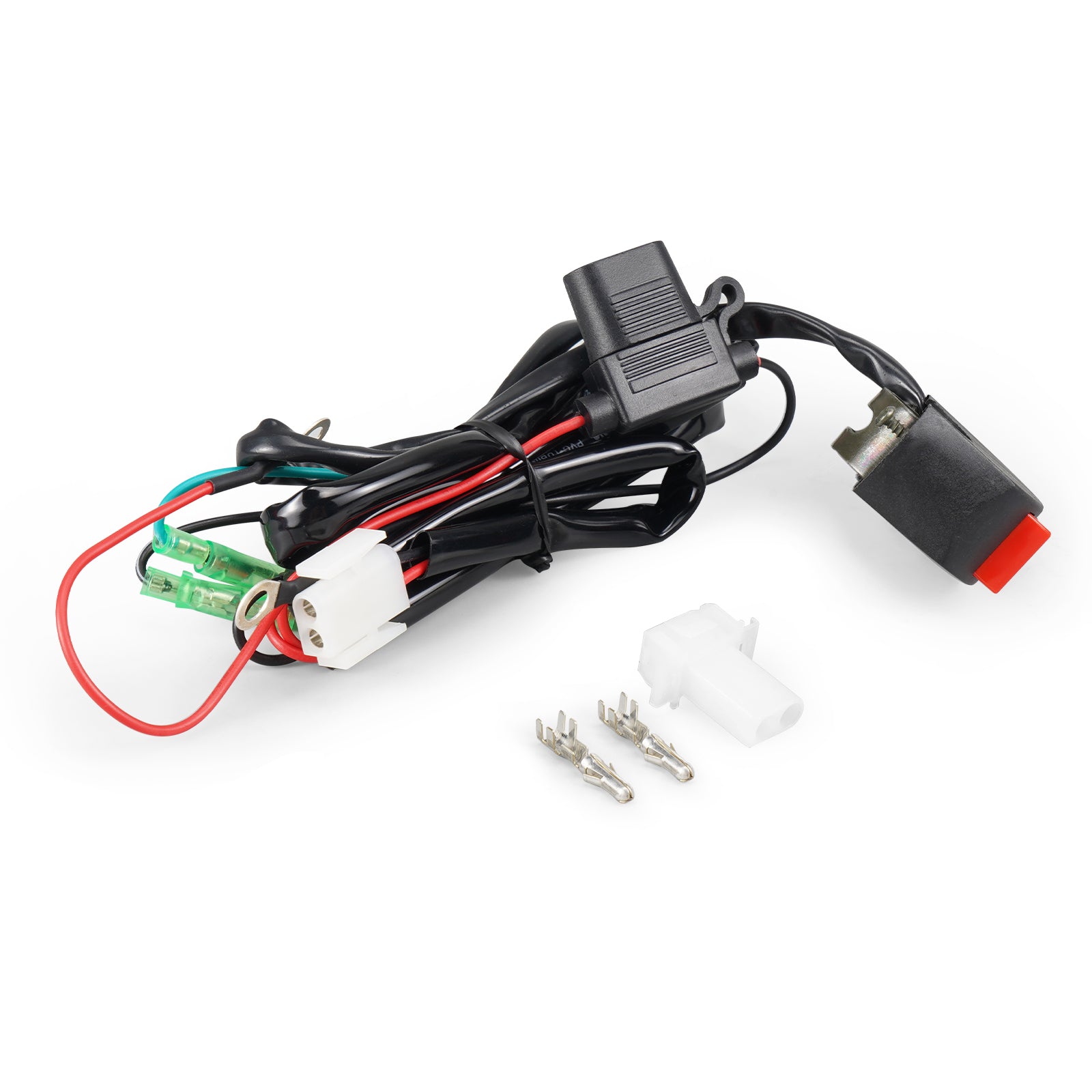 Universal Fan Cable with ON / OFF Switch Kit For KTM Husqvarna Gas Gas 125-450CC Models