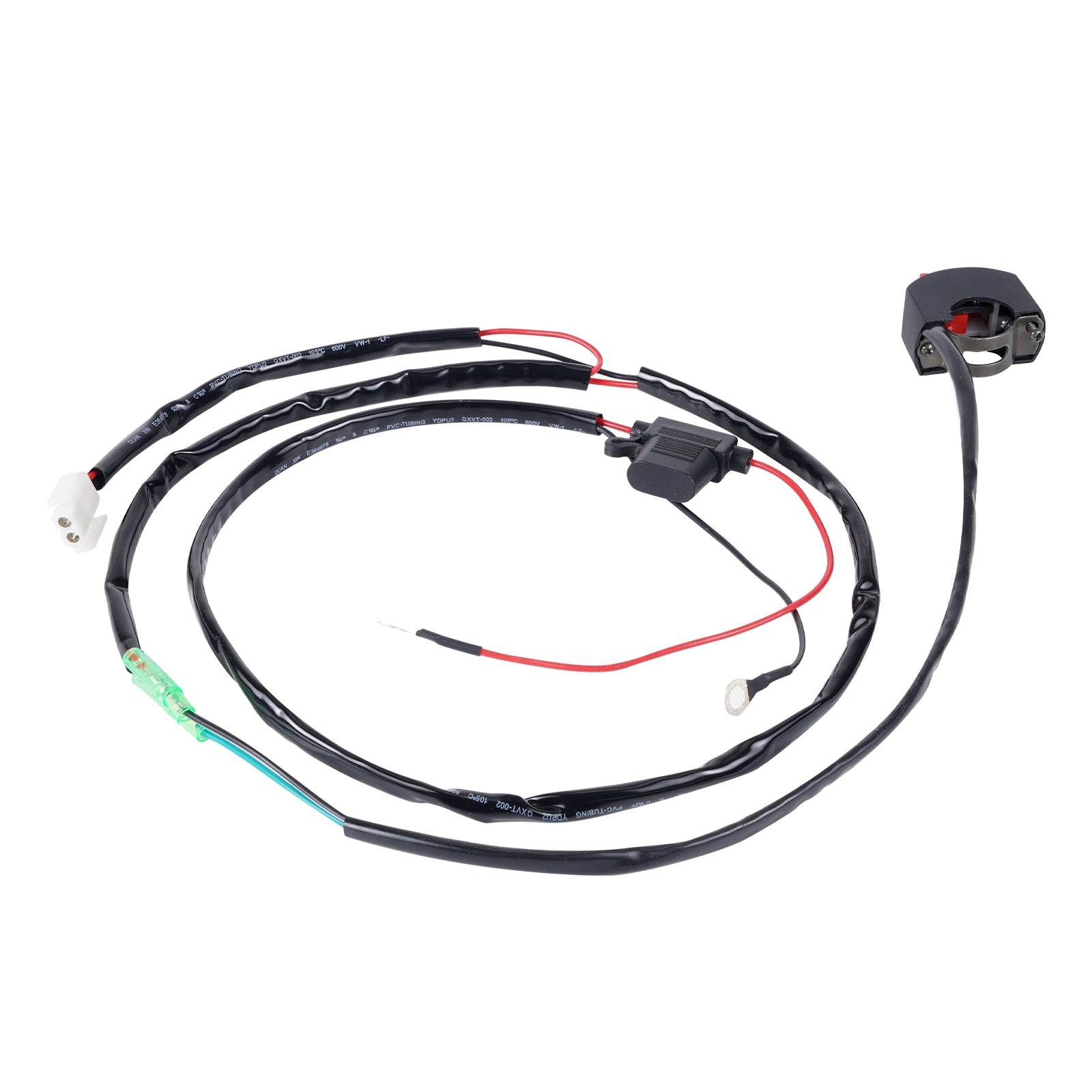 Universal Fan Cable with ON / OFF Switch Kit For KTM Husqvarna Gas Gas 125-450CC Models