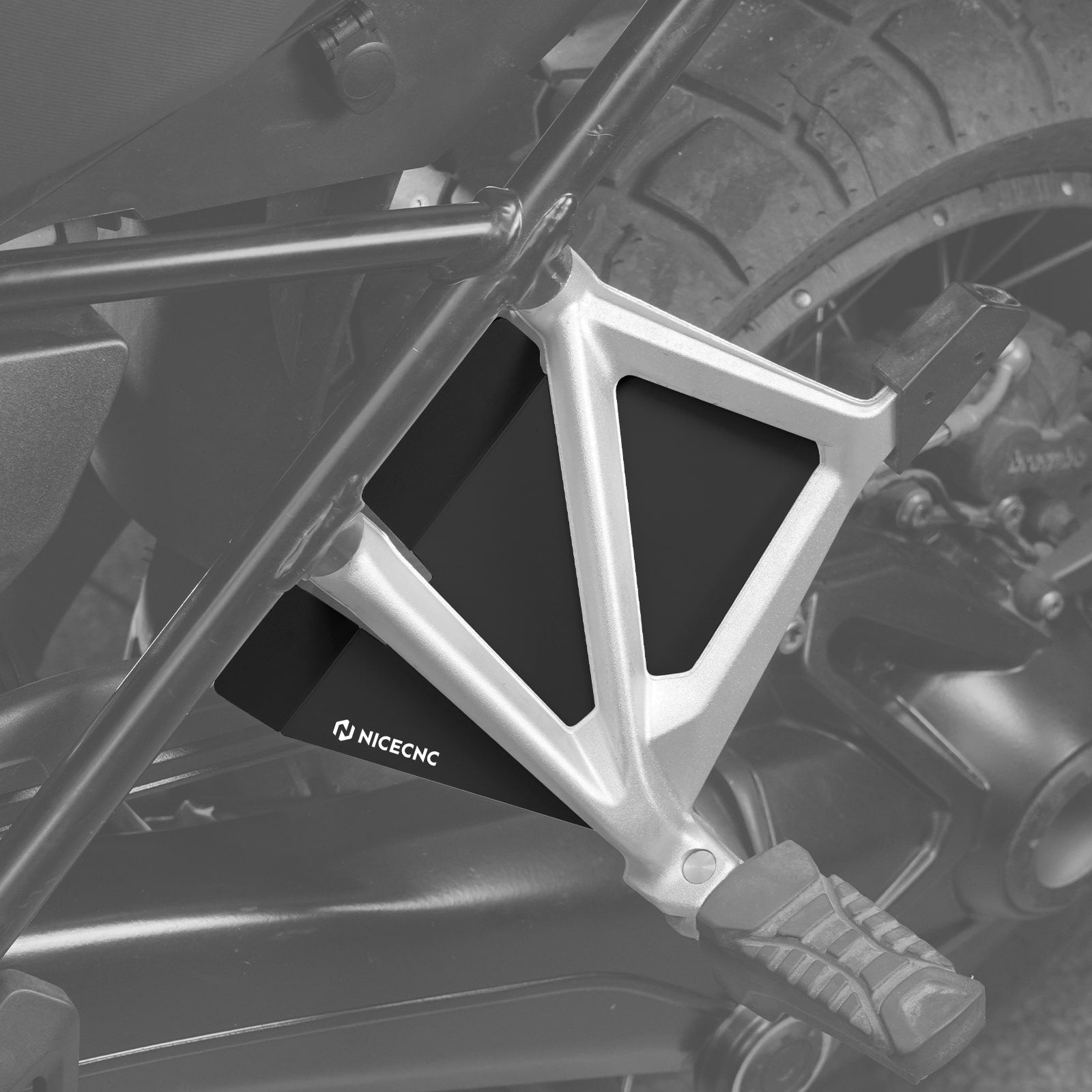 Rear Passenger Seat Recess Cover For BMW R1250GS / Adventure 2018-2023