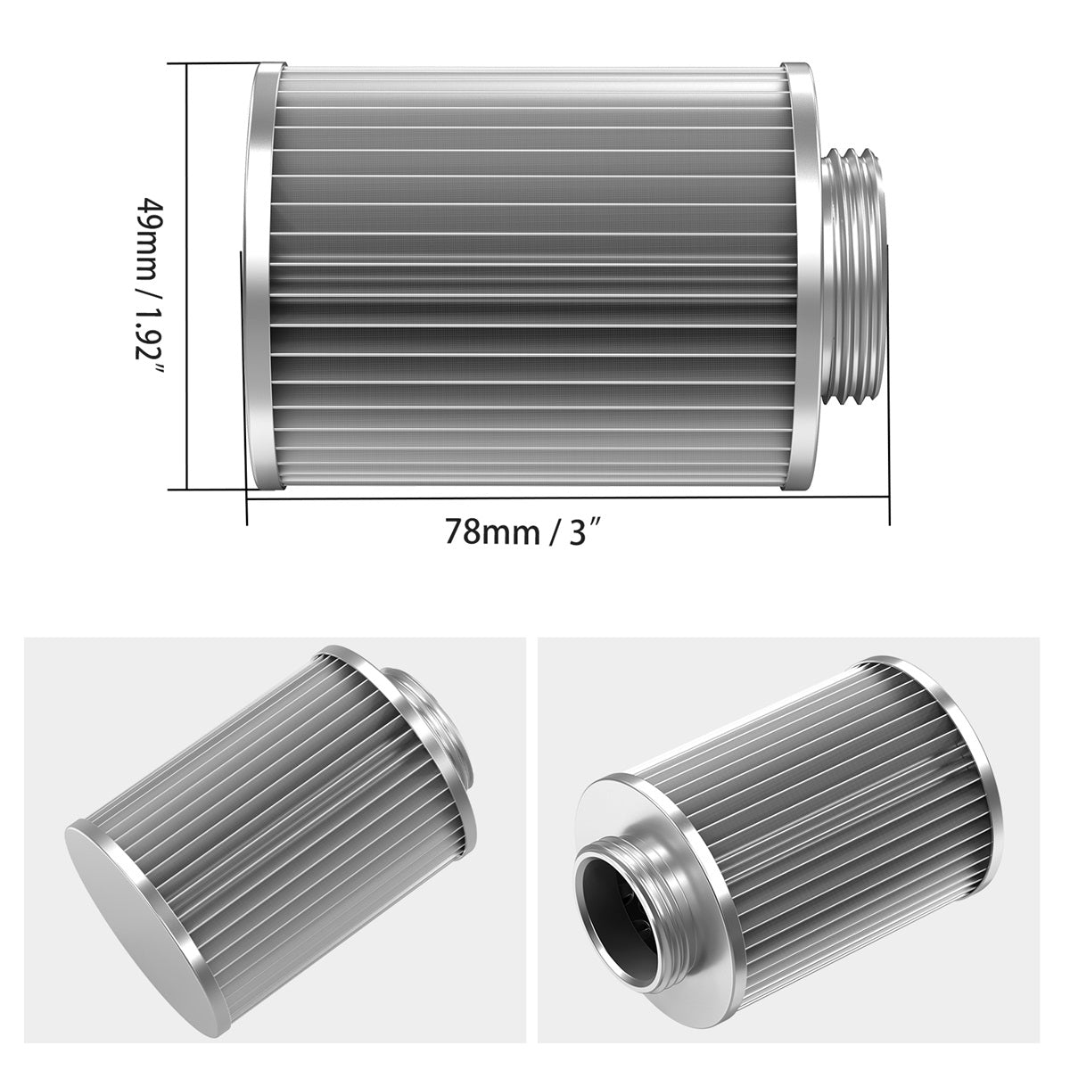 Reusable Magnetic Oil Filter Kit For Harley Street Glide Road King Freewheeler