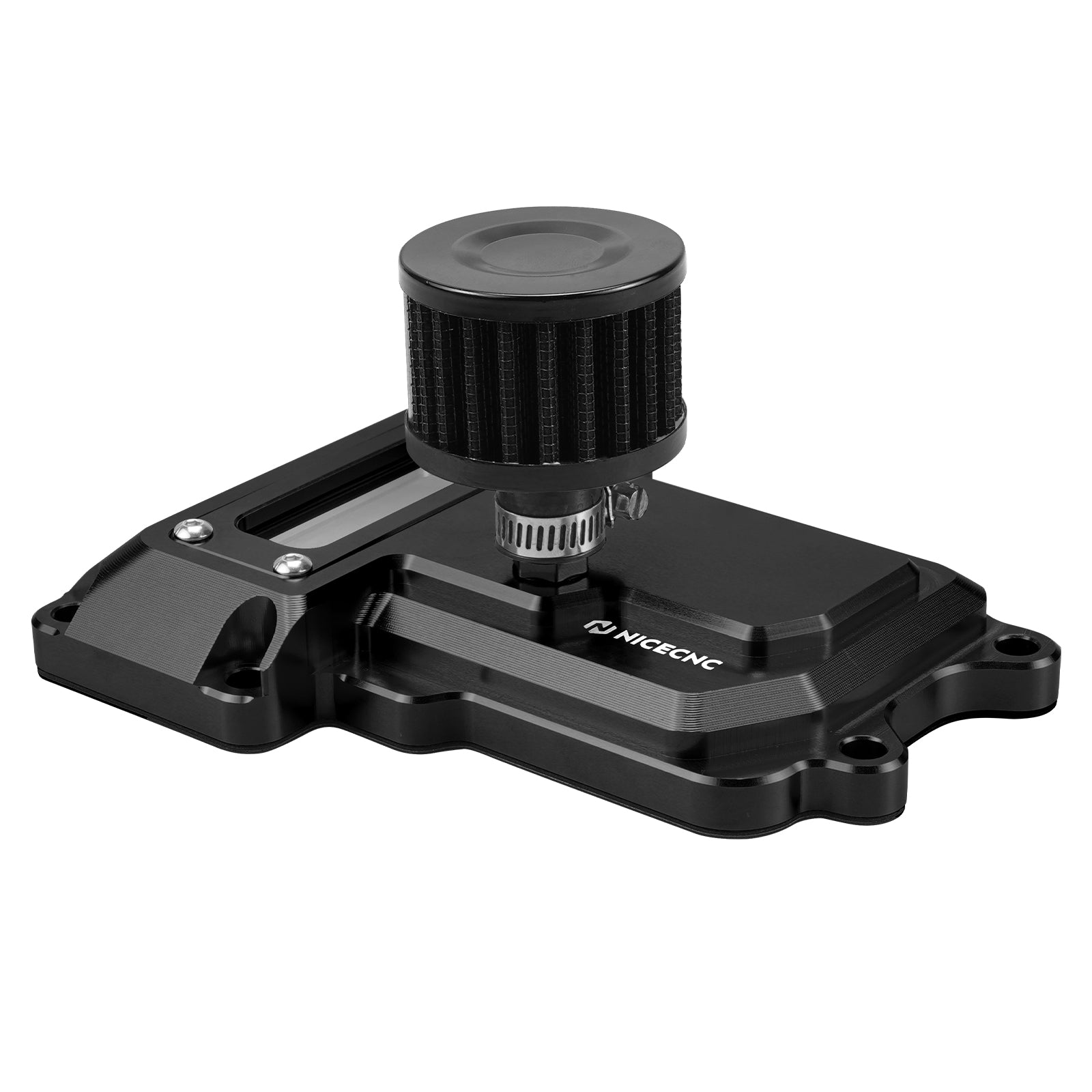 Transparent Vented Transmission Top Cover For Harley Dyna Twin Cam