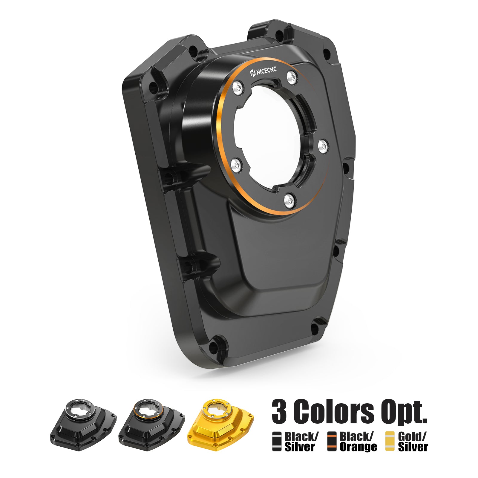 Transparent Cam Shaft Cover For Harley Road King 2001-2016 Dyna / Softail 2001-2017