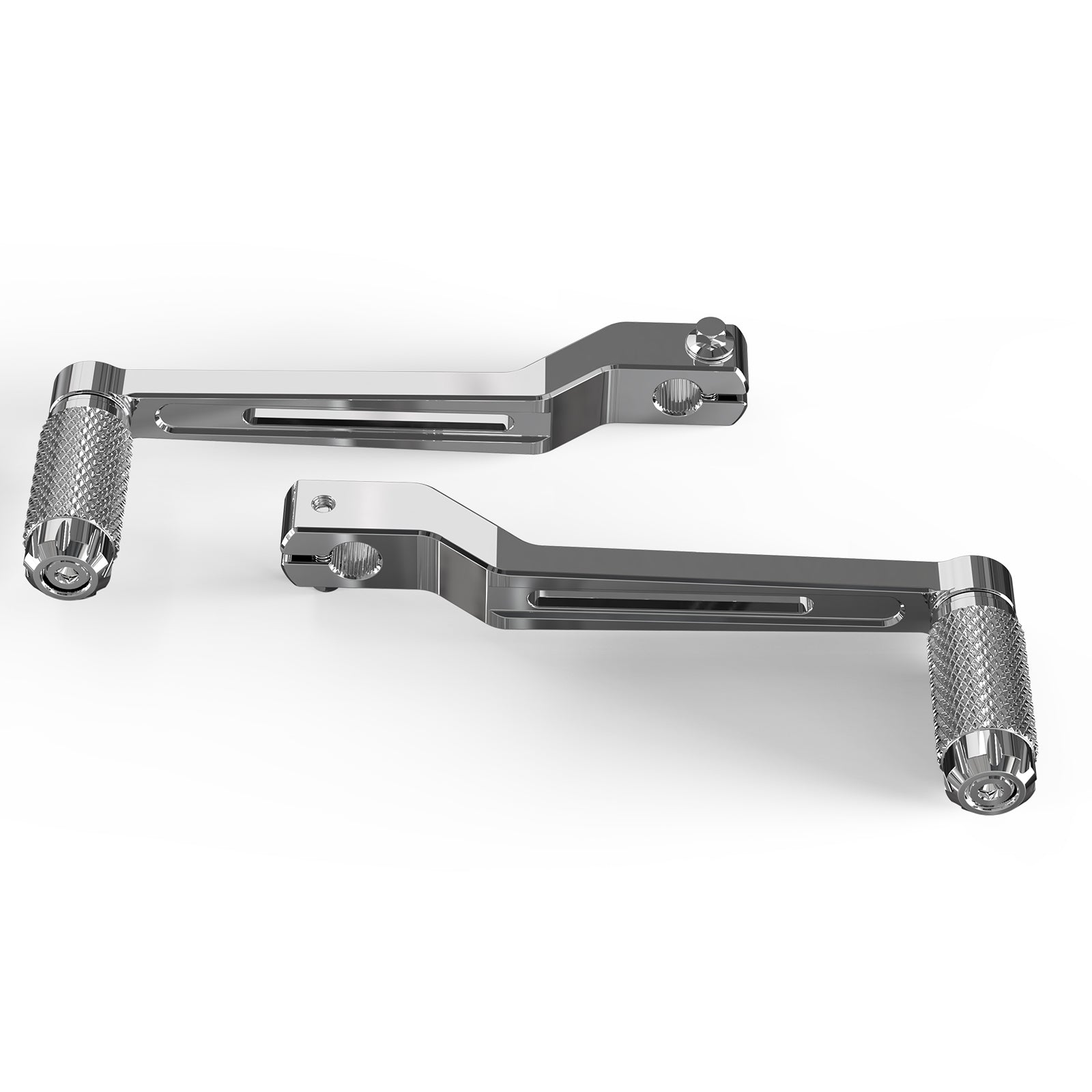 Pair Heel Toe Gear Shift Lever Shifter Pegs For Harley Street Glide FLHX Road King FLHR