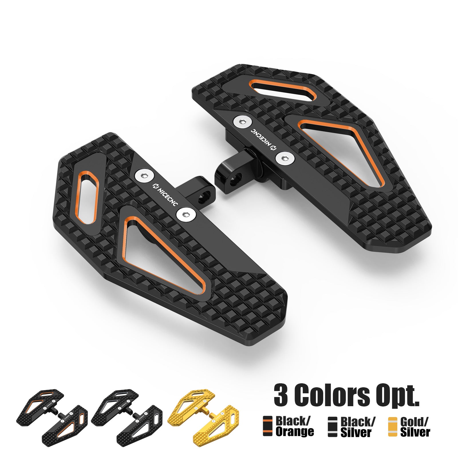 Rider Foot Pegs For Harley Dyna Low Rider Street Bob Super Glide Big V-twin Models