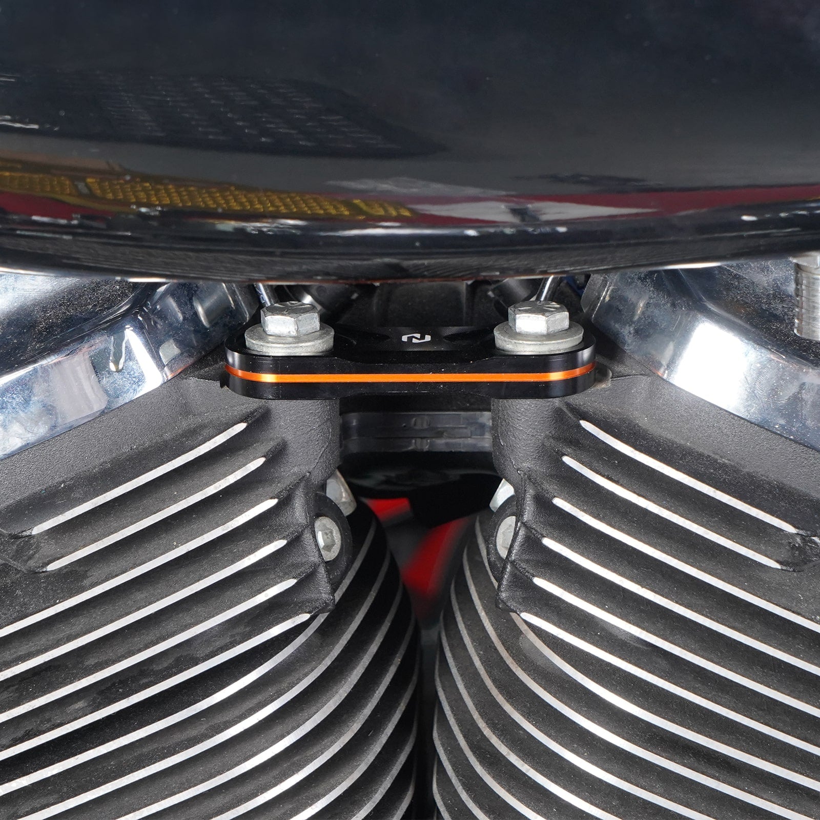 Horn Relocation Delete Kit for Harley Davidson M8 Engine Touring Models