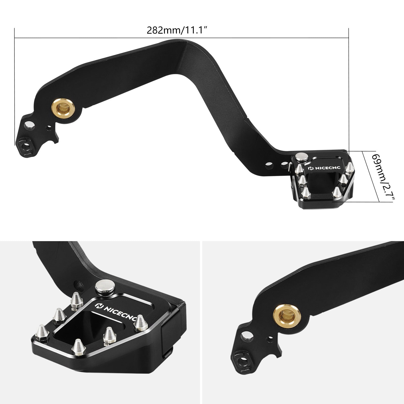 Foldable Rear Brake Pedal Lever For Yamaha Tenere 700 2019-2024