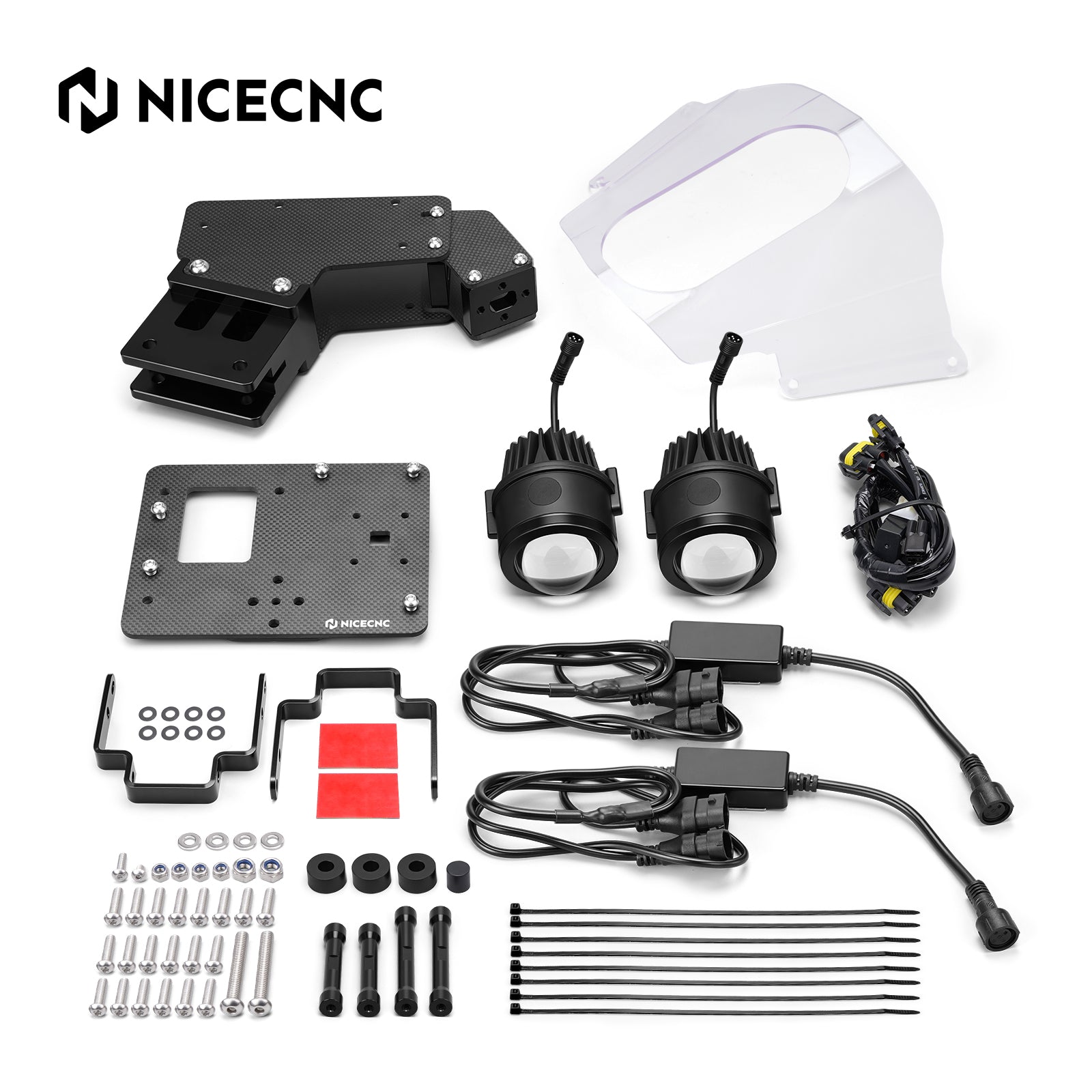 High-Power Plug & Play Adjustable Rally Kit For Yamaha Tenere 700 2019