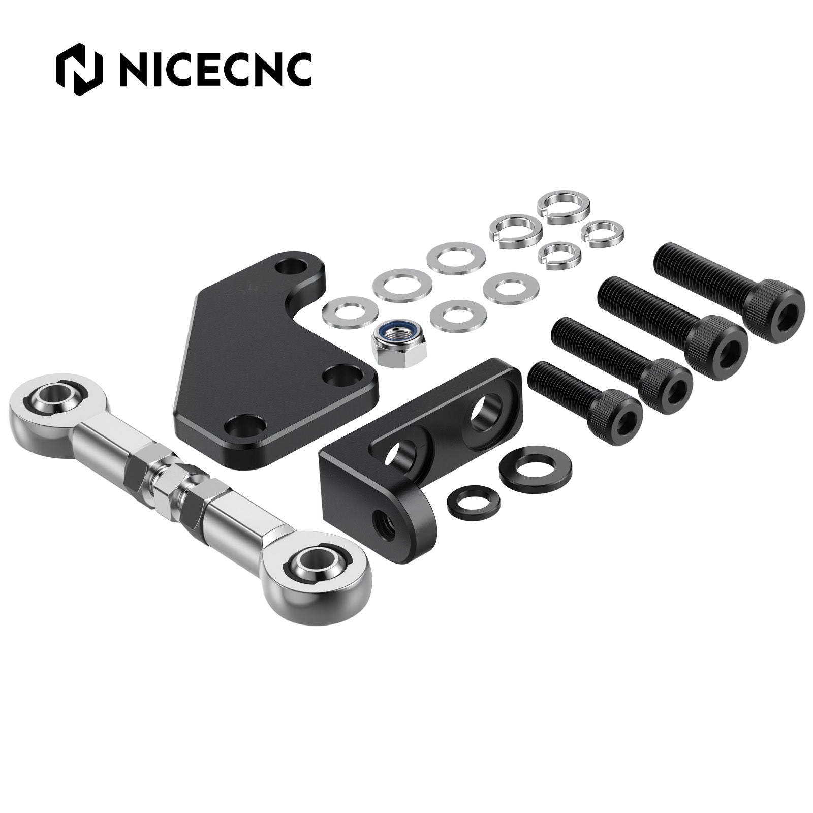 Swingarm Stabilizer Link Kit For Harley Dyna Low Rider Street Fat Bob Super Wide Glide
