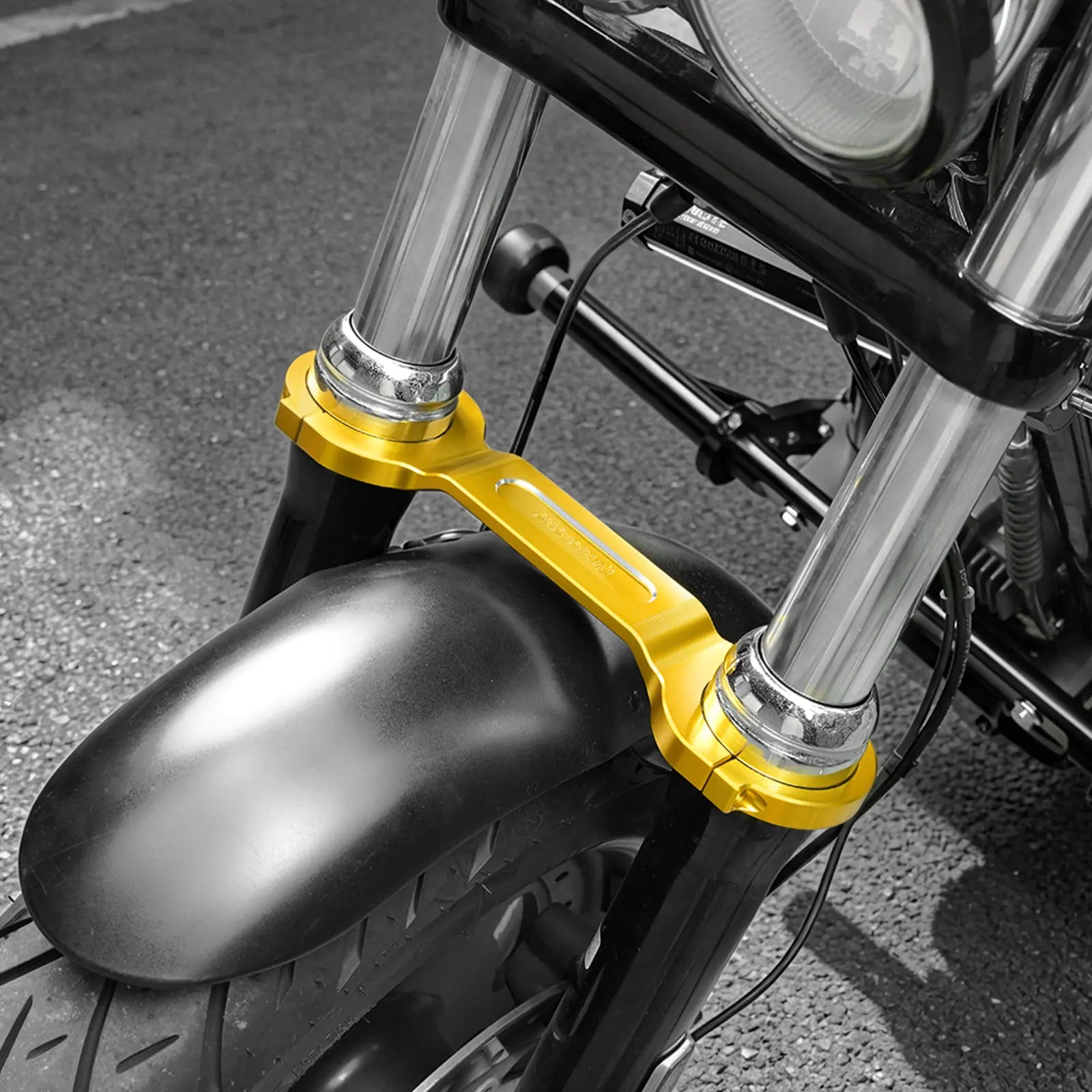 Fork Brace Stabilizer Leg Brace For Harley Dyna Street Bob Low Rider Fat Bob Super Glide