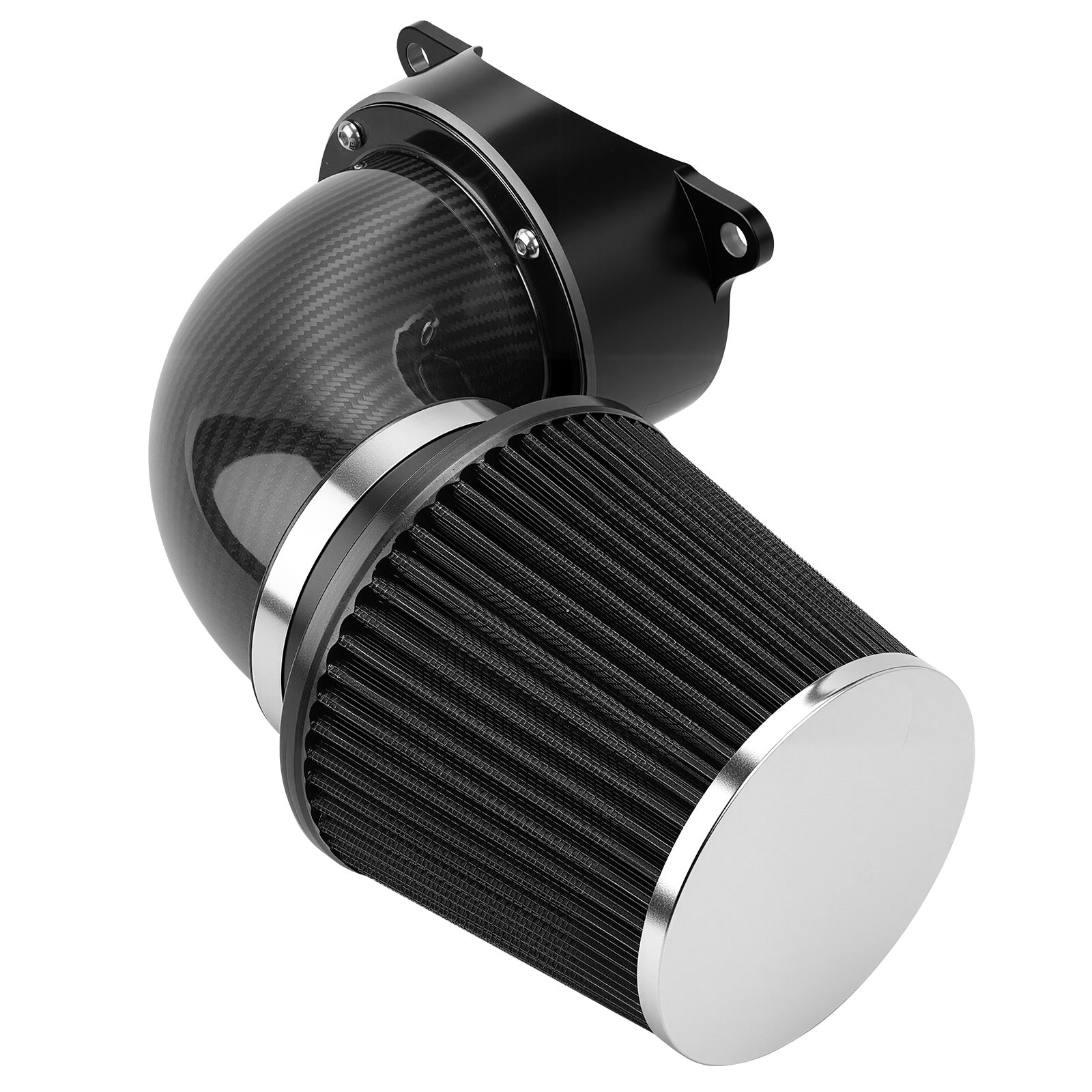 High-Flow Air Cleaner w/External Breather Kit For Harley Twin Cam Engine 2001-2016