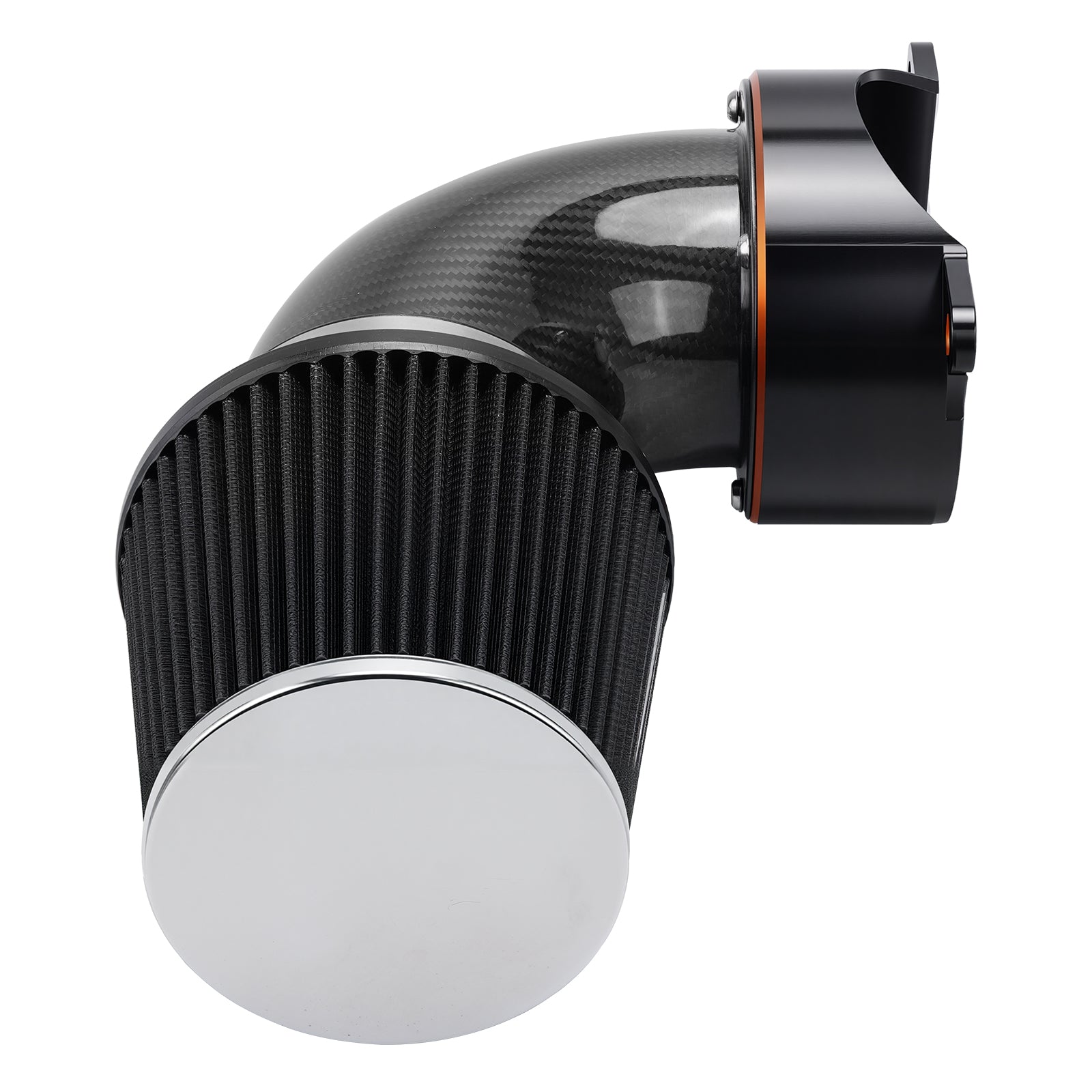 High-Flow Air Cleaner w/External Breather Kit For Harley Twin Cam Engine 2001-2016