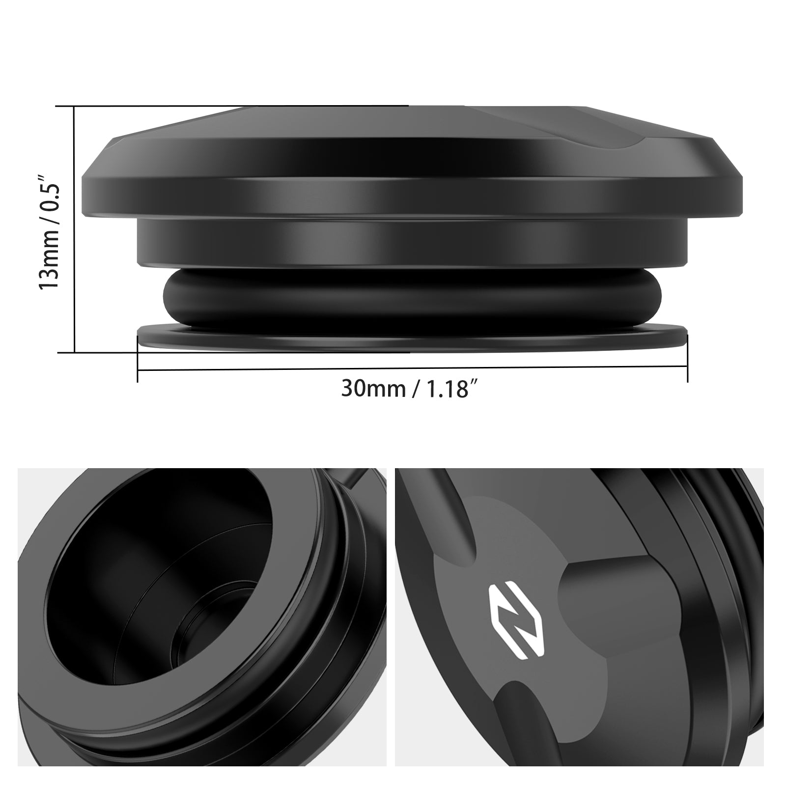 Front Fork Top Tube Covers Caps For BMW R1250GS Adv 2018-2022 R1200GS Adv 14-18