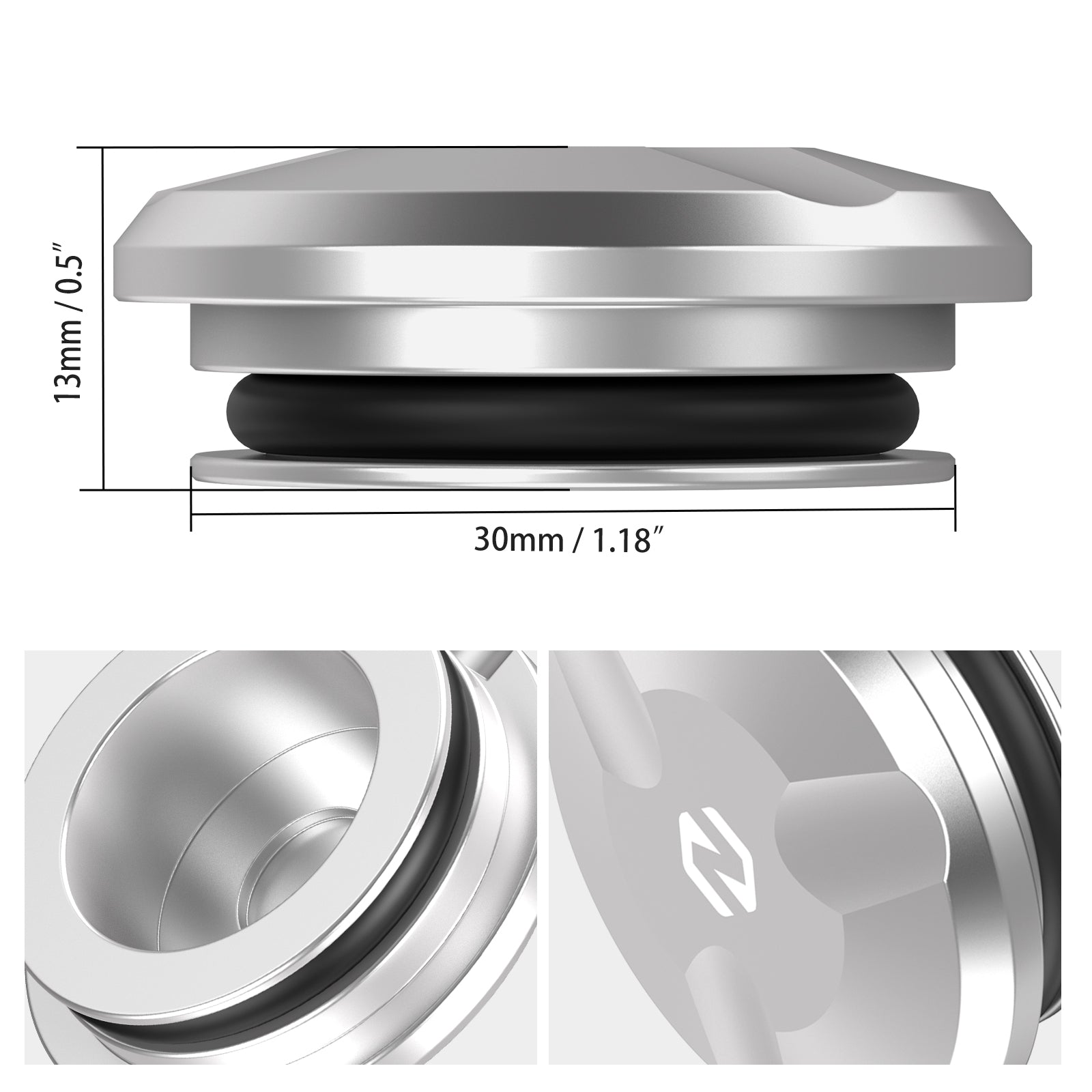 Front Fork Top Tube Covers Caps For BMW R1250GS Adv 2018-2022 R1200GS Adv 14-18