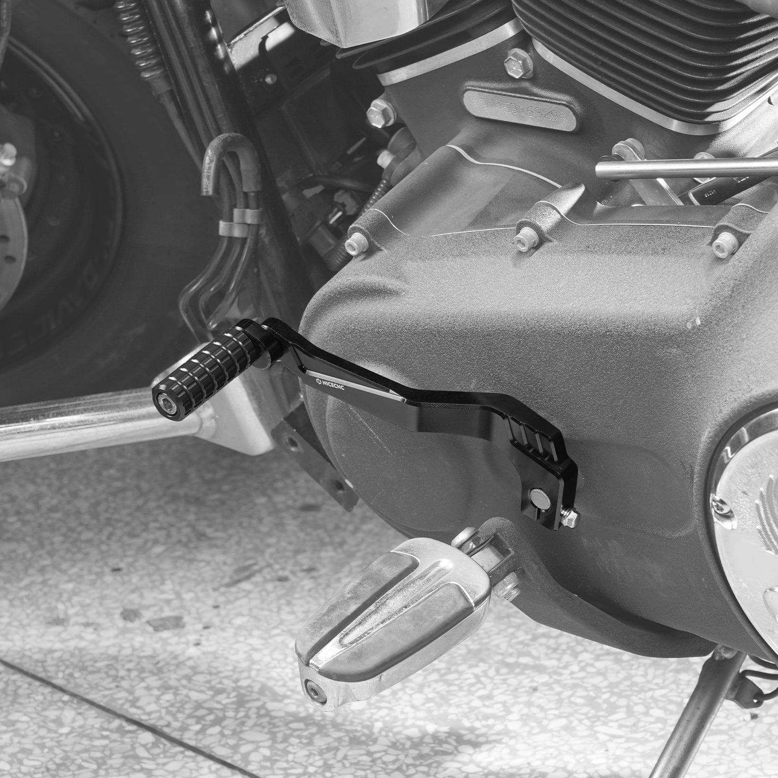 Mid Controls Shift Lever For Harley Dyna Low Rider Street Bob