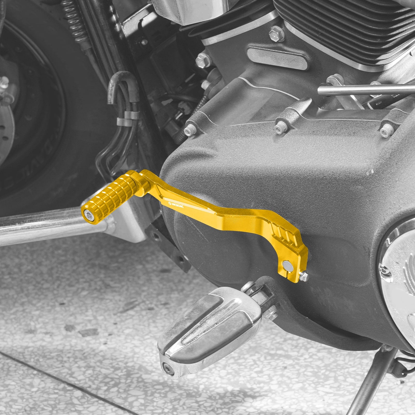 Mid Controls Shift Lever For Harley Dyna Low Rider Street Bob