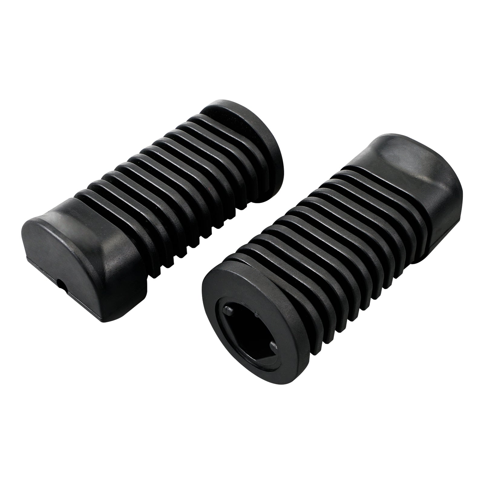 Pair Foot Pegs Footrest Rubber Cover For Honda CB100 CL100 CL175 CL450 CT90 CL90