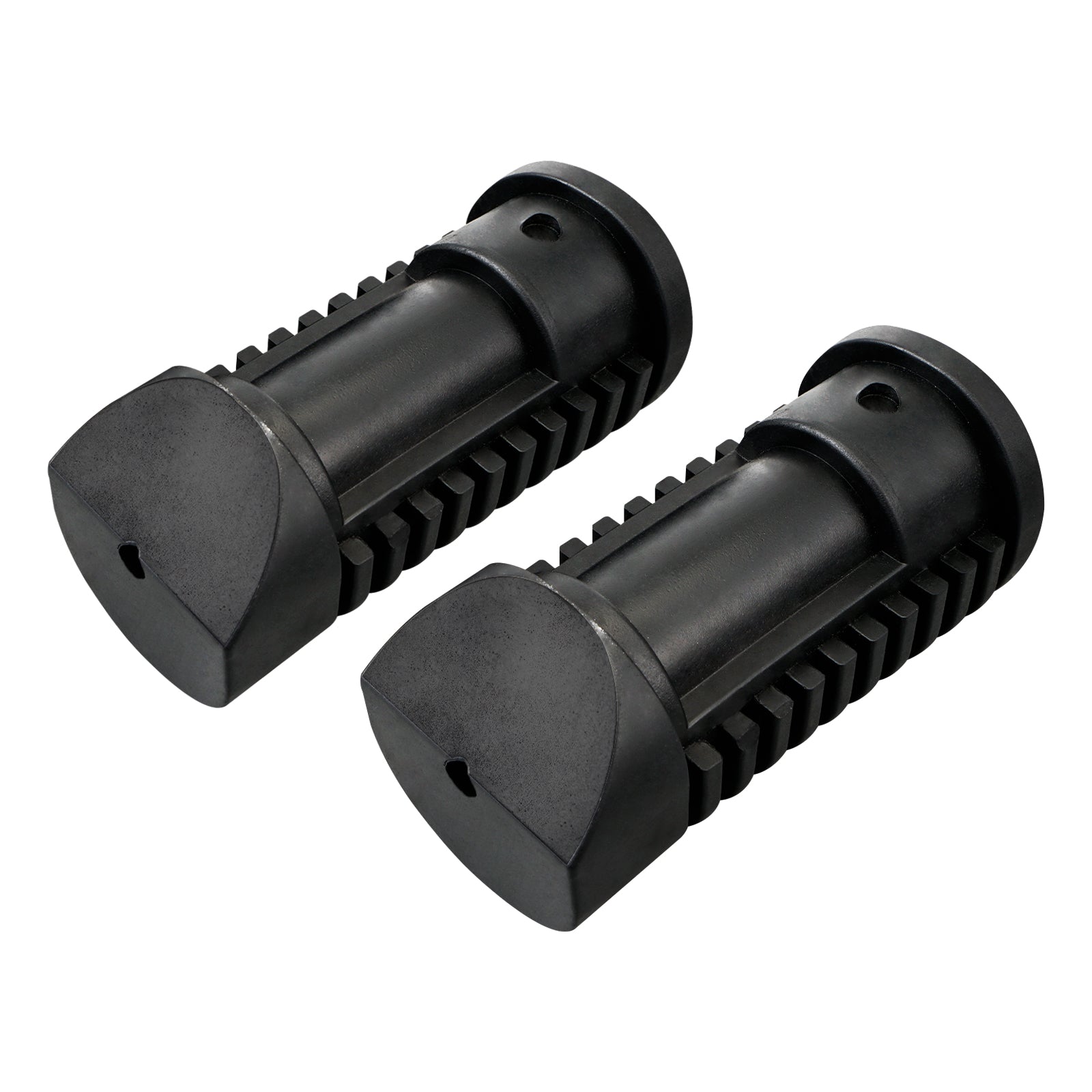 Pair Foot Pegs Footrest Rubber Cover For Honda CB100 CL100 CL175 CL450 CT90 CL90
